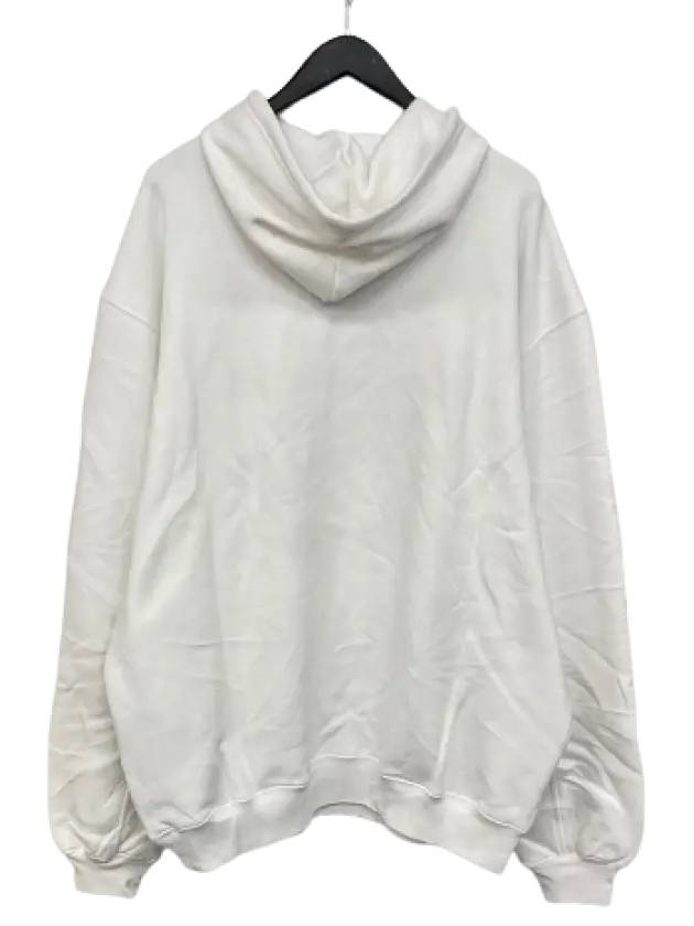 Luxury Balenciaga Trending 2025 Language Logo Print Hoodie White