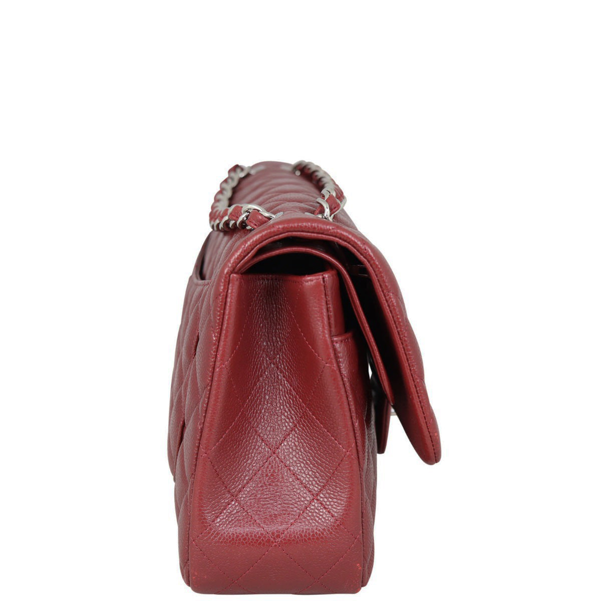 Chanel Classic Double Flap Jumbo | Burgundy