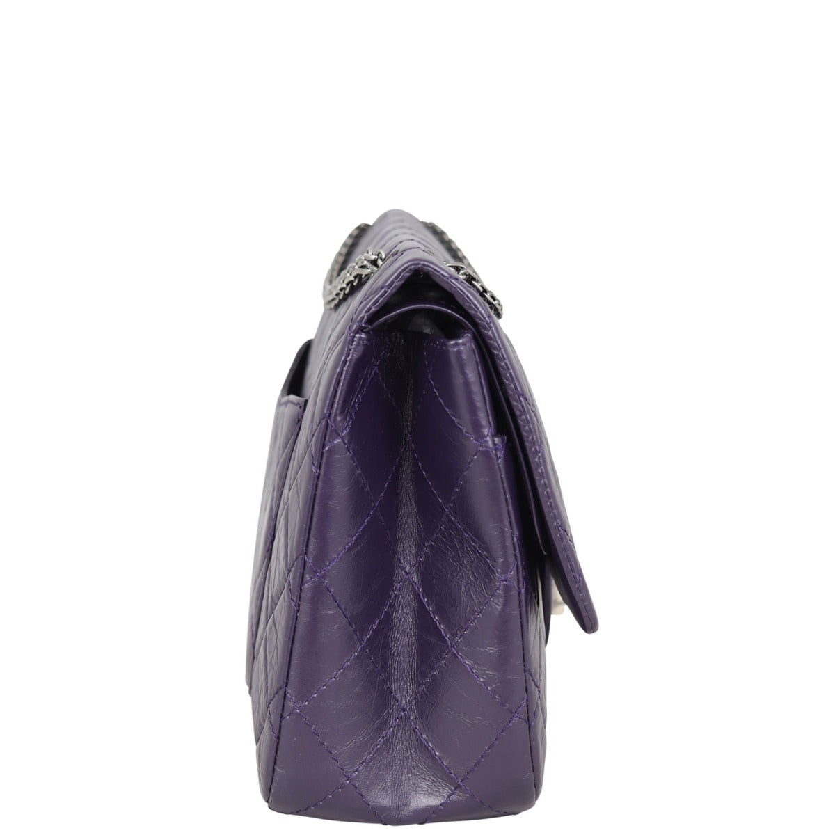 Chanel 2.55 Reissue 227 Double Flap Bag | Purple