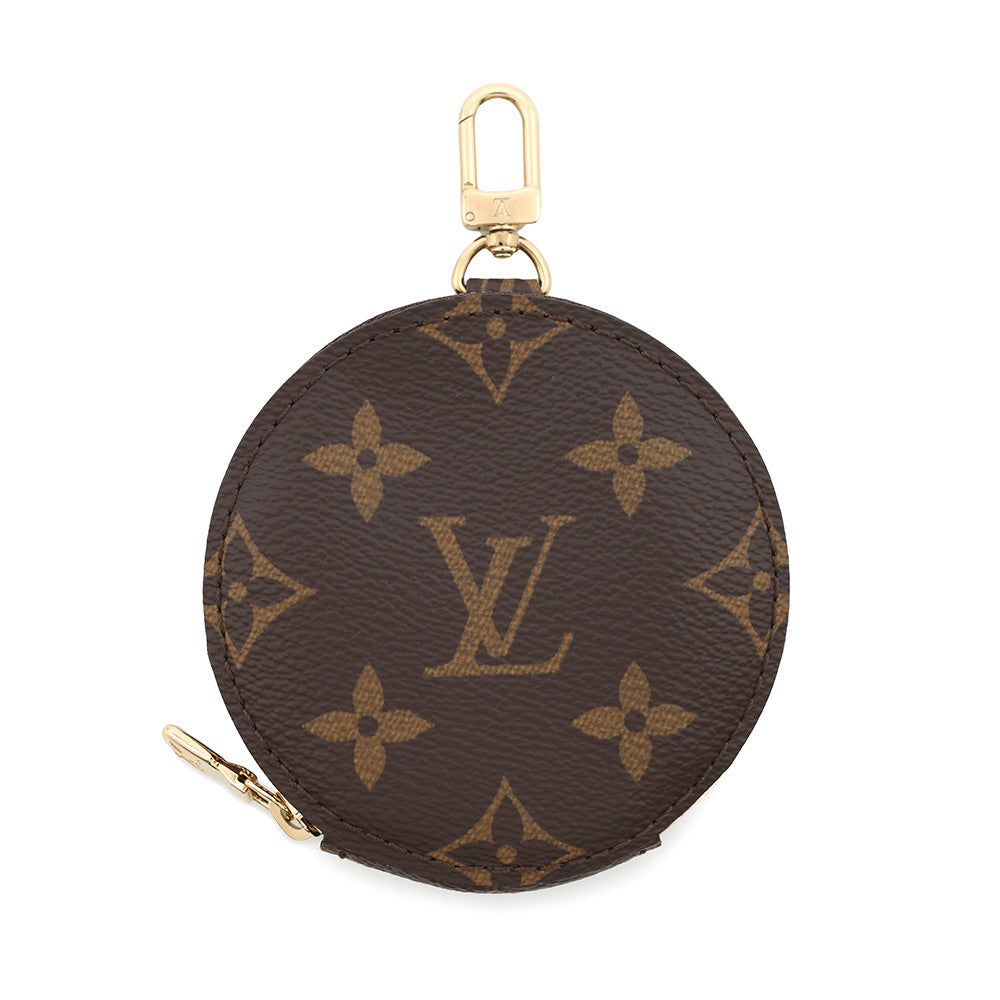 LOUIS VUITTON Shoulder Strap Noir/BrownJ02487 Monogram Nylon