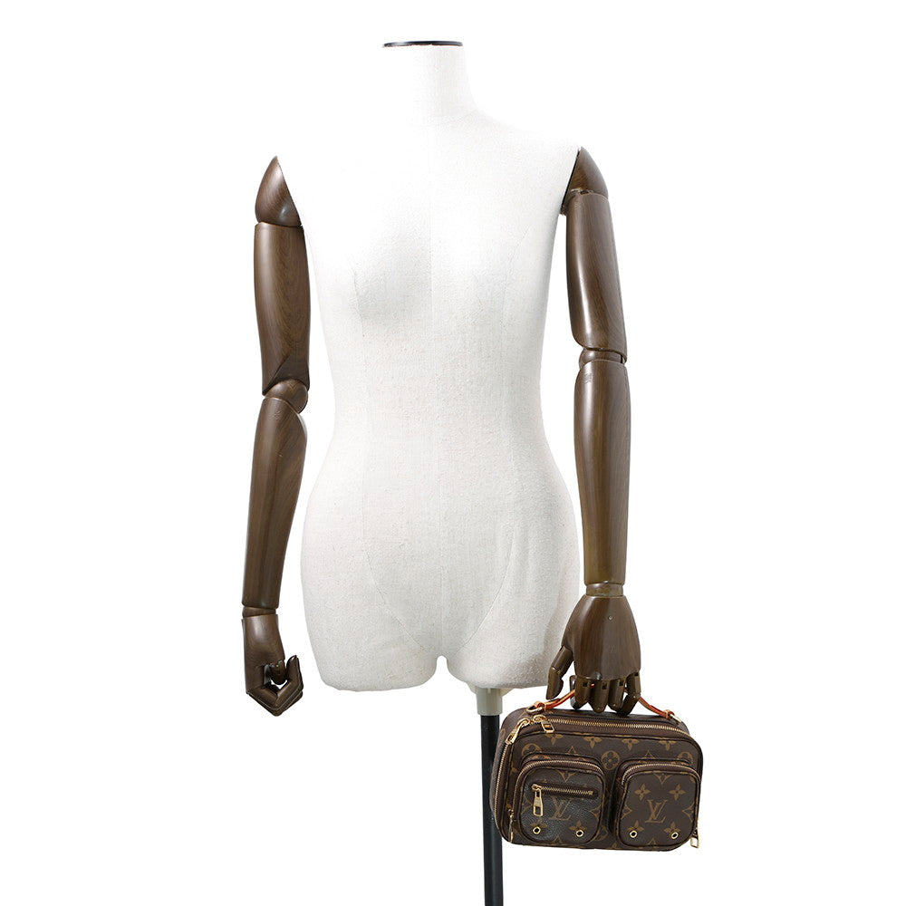 LOUIS VUITTON Utility/Crossbody BrownM80446 Monogram