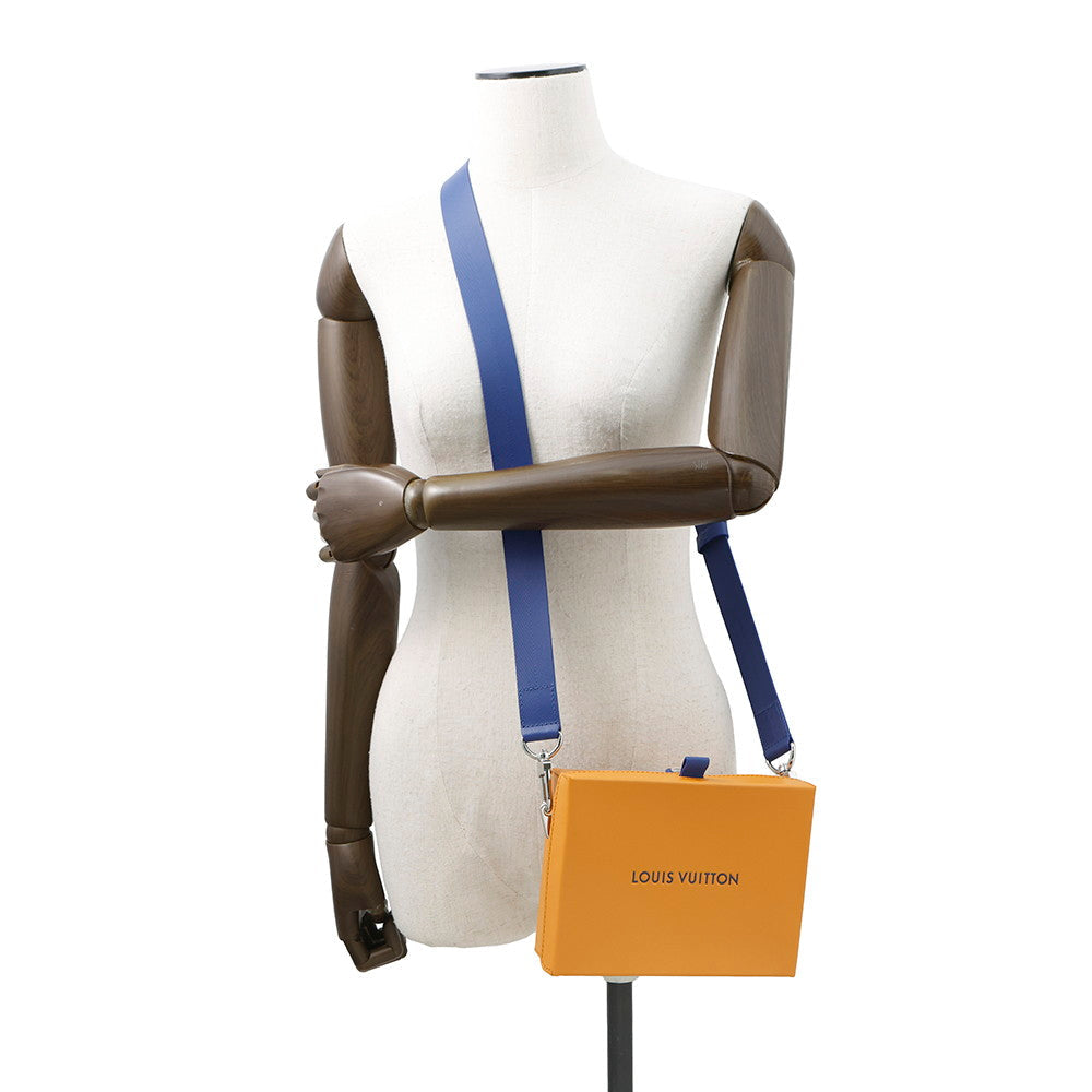 LOUIS VUITTON Shopper?Clutch SaffronM13984 CowhideLeather