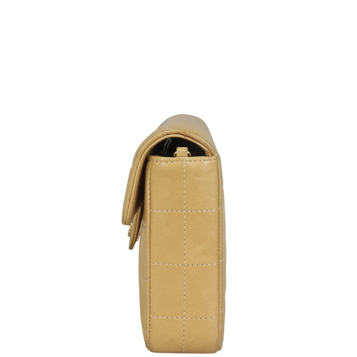 Chanel East-West Chocolate Bar Flap Bag | Lambskin