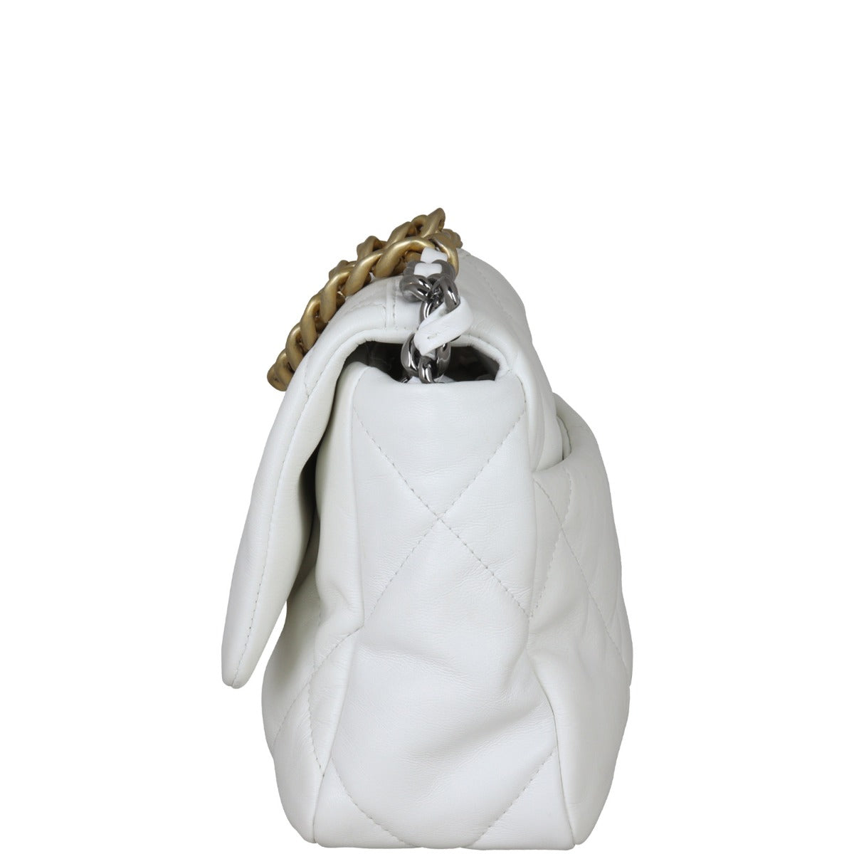 Chanel 19 Flap Bag Medium | White