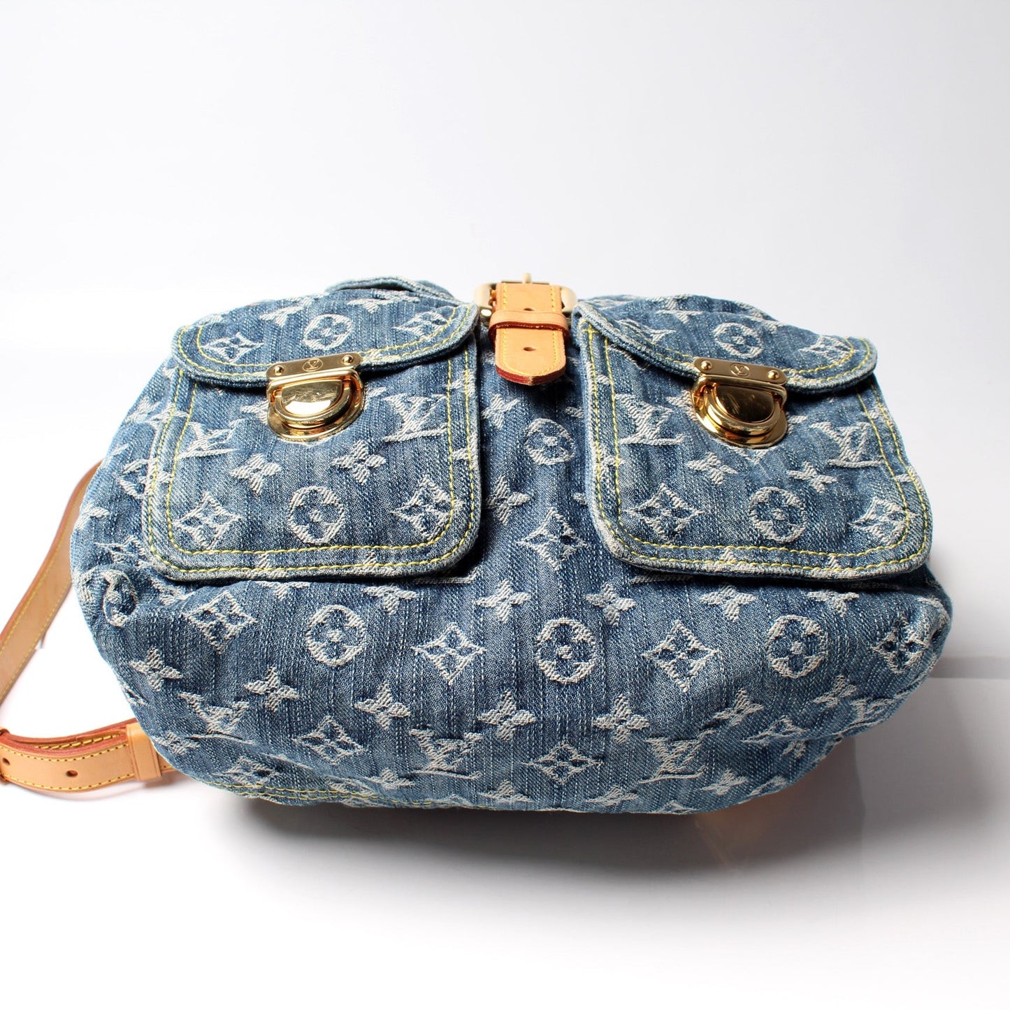 Louis Vuitton Sac A Dos Denim Backpack