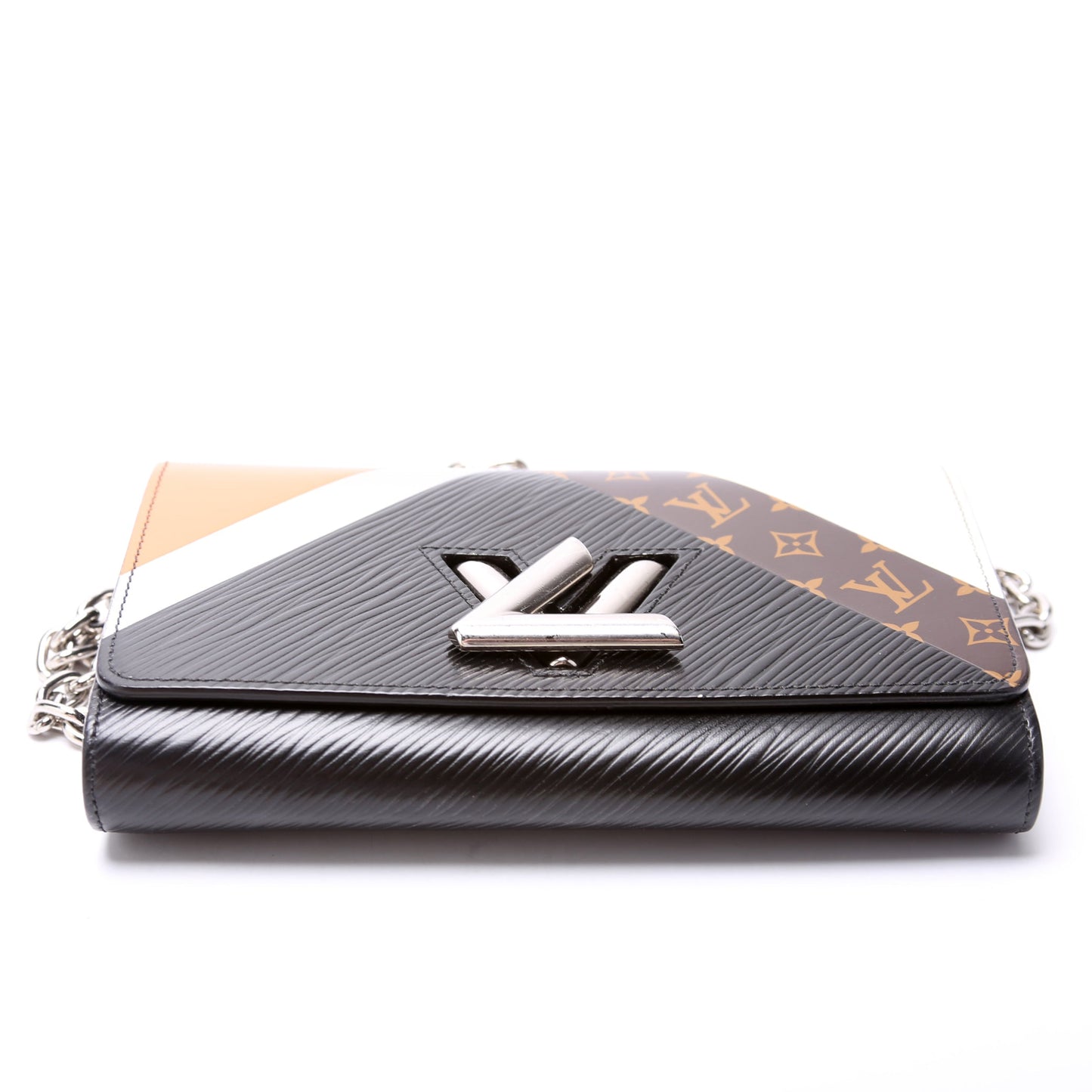 Louis Vuitton Twist Chain Wallet Calfskin Monogram Epi