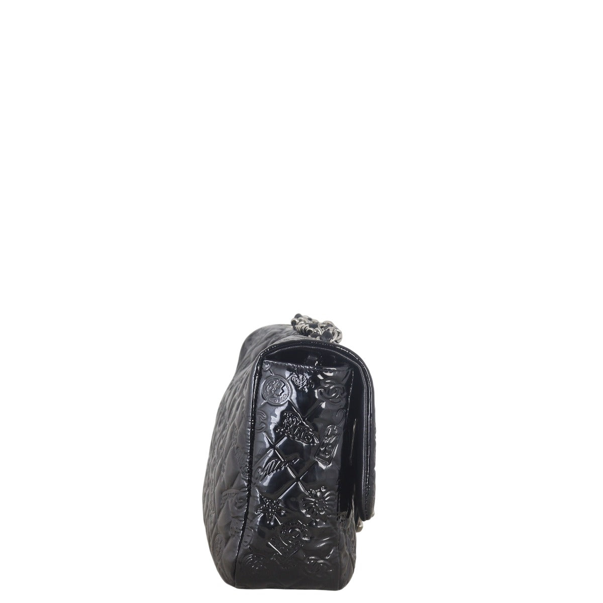 Chanel Lucky Charm Single Flap Bag Patent