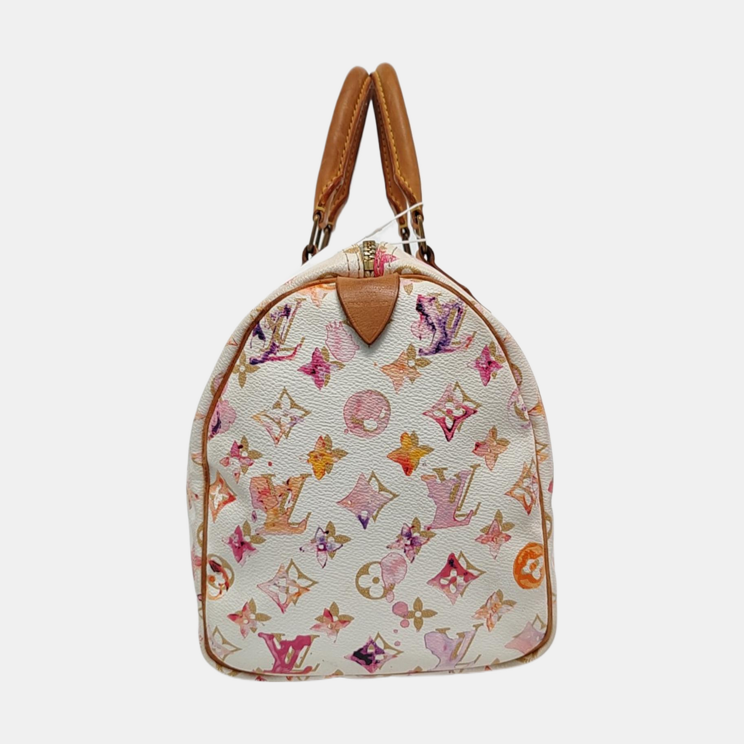 Louis Vuitton Monogram Watercolor Pink Handbag Richard Prince 2008