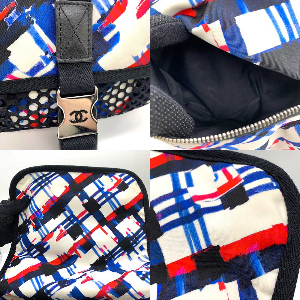 Chanel Nylon Airline Crossbody Bag Classic Flap