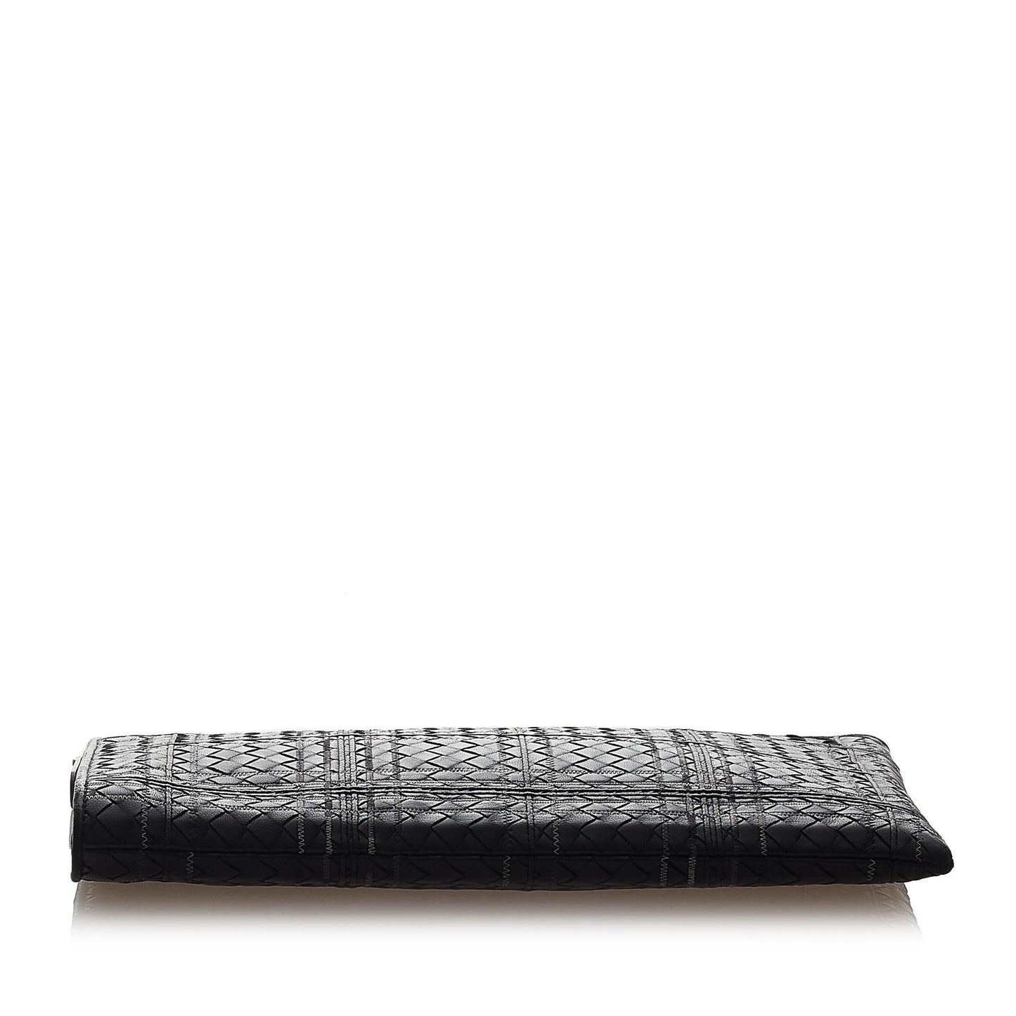 Luxury Bottega Veneta Intrecciato Leather Clutch Bag (SHG-27403)