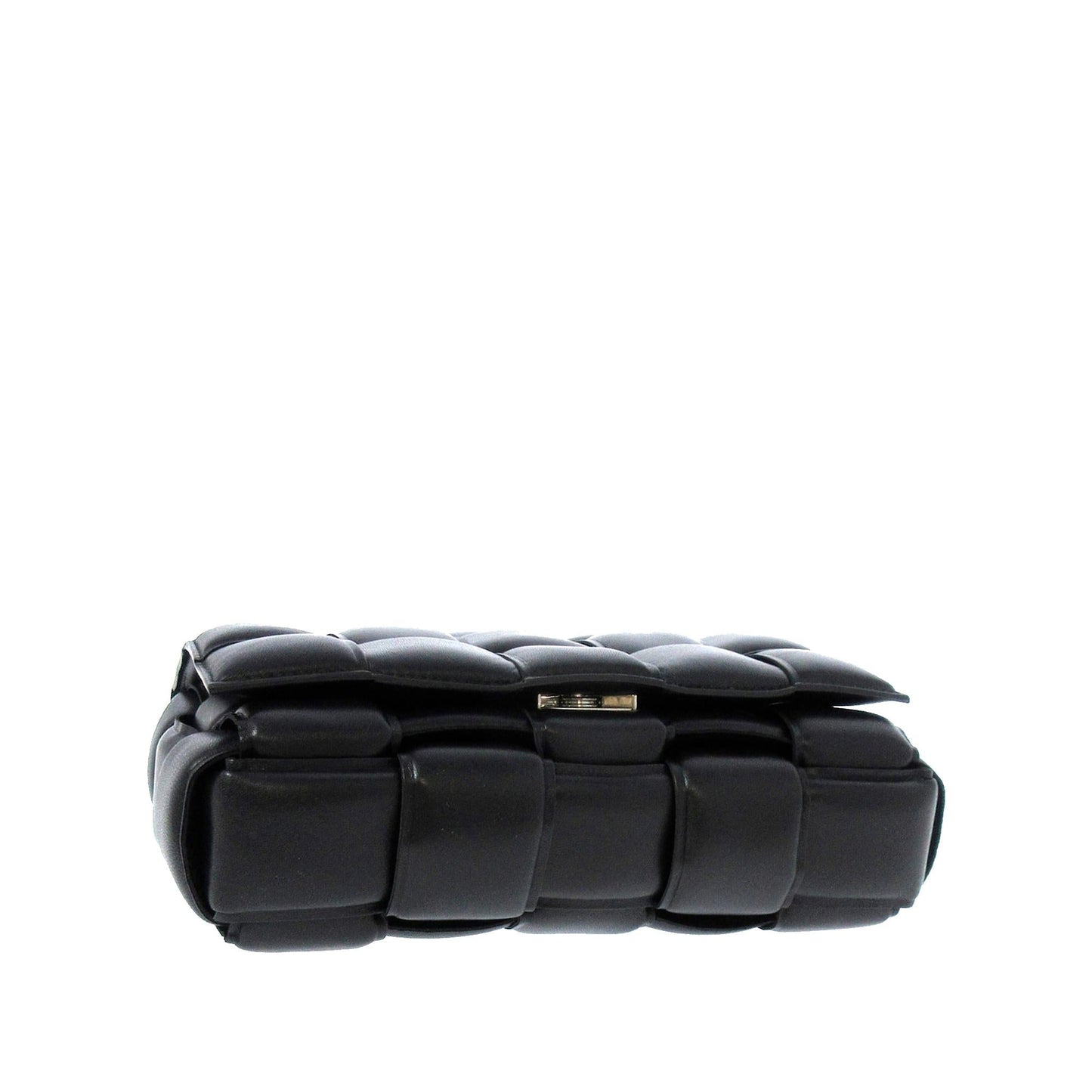 Luxury Bottega Veneta Lambskin Intrecciato Padded Chain Cassette Satchel (SHG-yBNHaB)