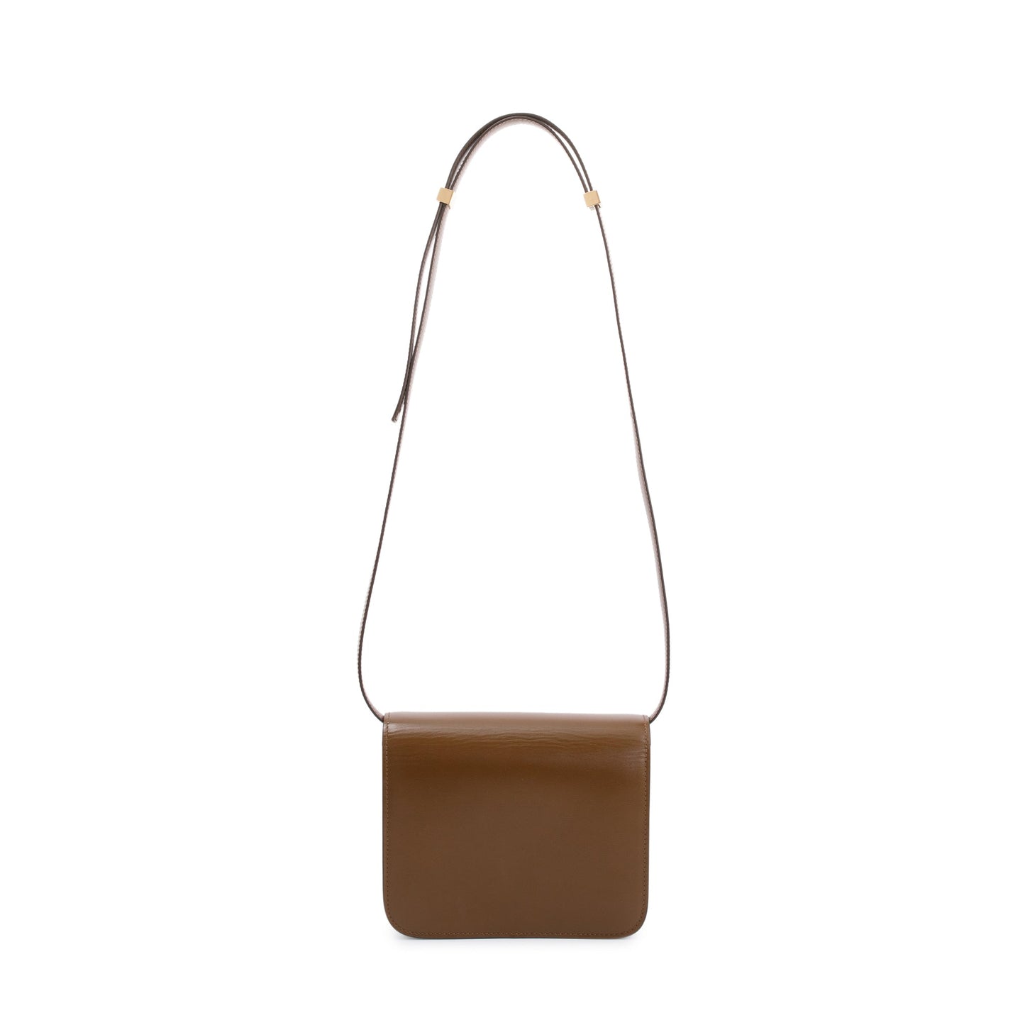 Celine 2020 Camel Smooth Calfskin Small Classic Box Flap Bag