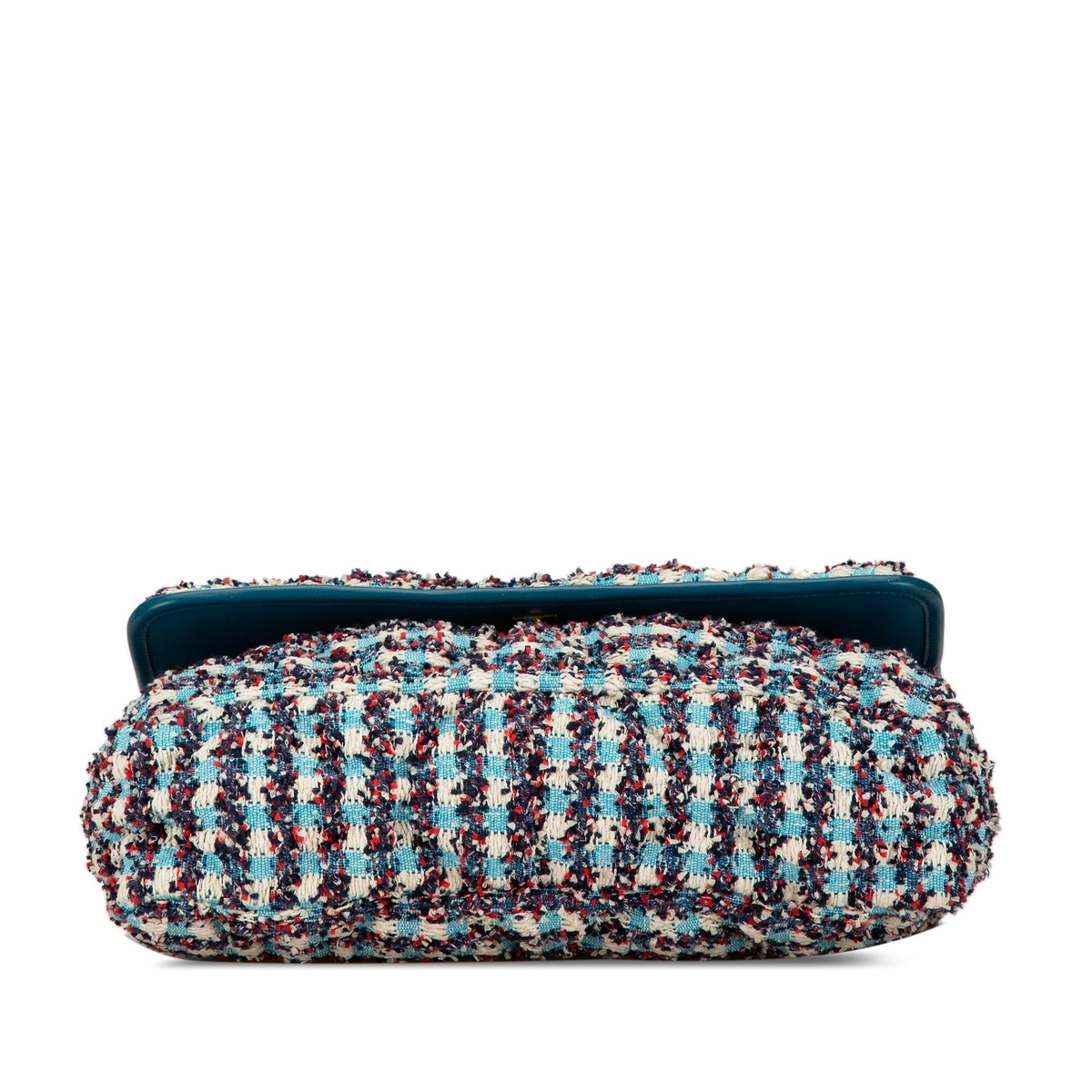 Chanel Maxi Tweed Chesterfield Single Flap (SHG-t8PRWy) Crossbody