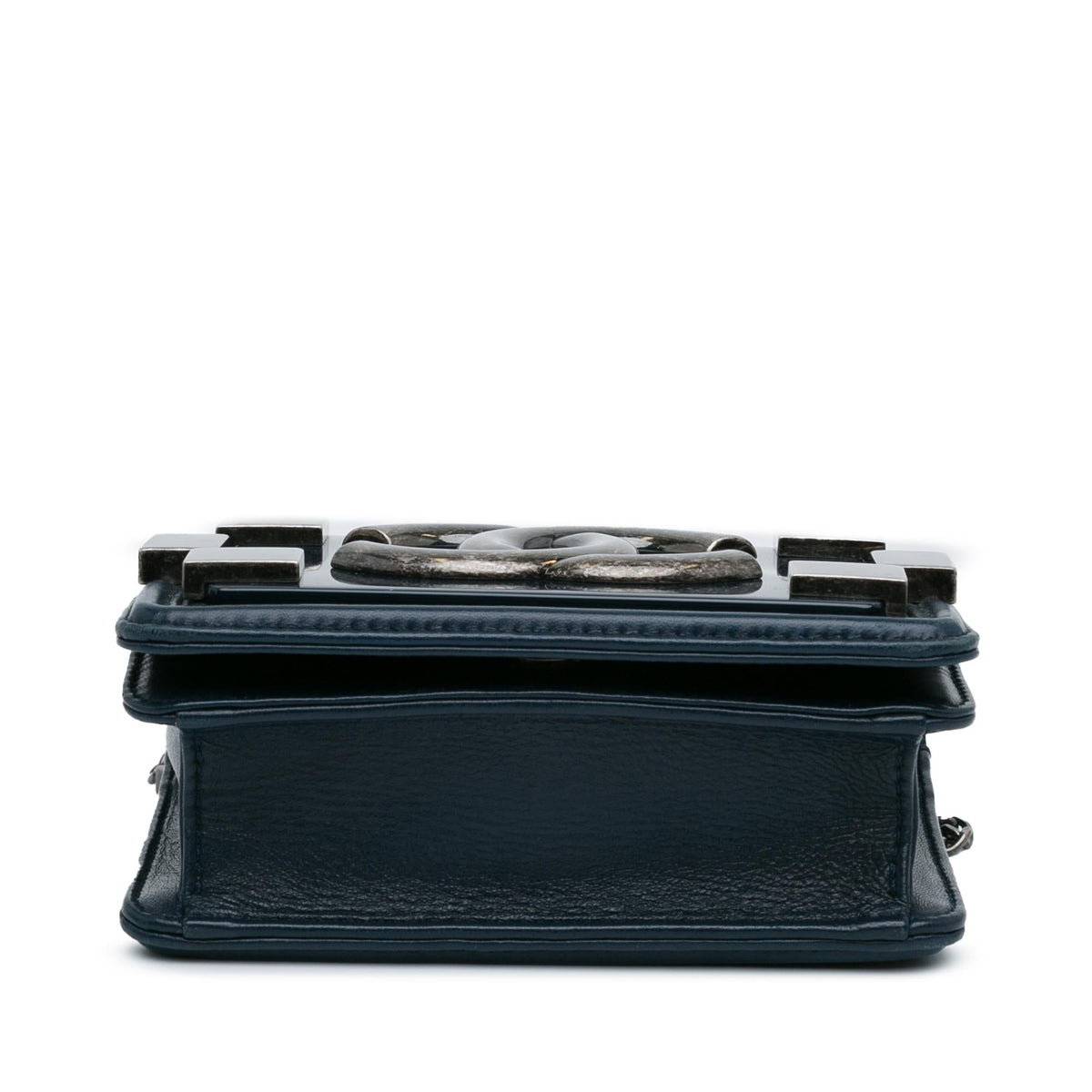 Chanel Mini Plexiglass and Leather Boy Brick Flap (SHG-IaaHc5) Crossbody