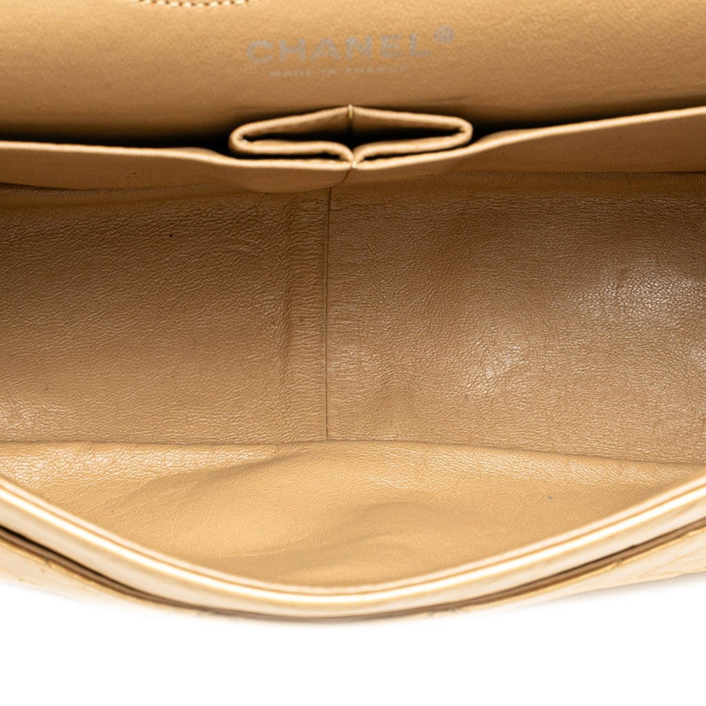 Chanel Reissue 2.55 Aged Calfskin Double Flap 227 (SHG-elkFh5) Shoulder Bag