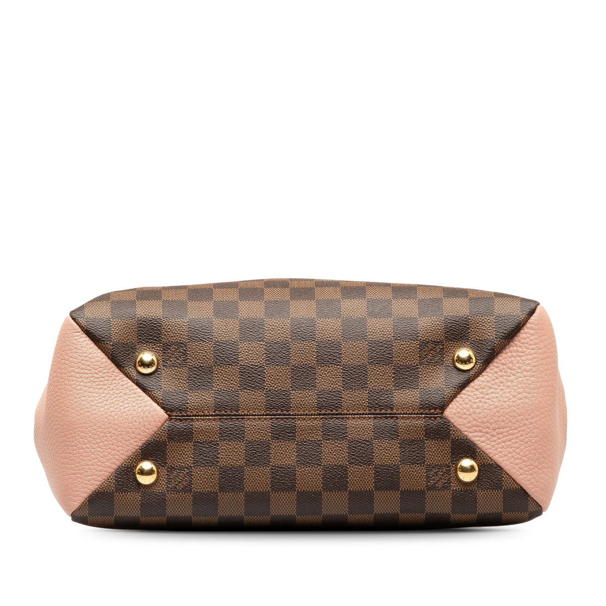 Brown Louis Vuitton Damier Ebene Brittany Satchel