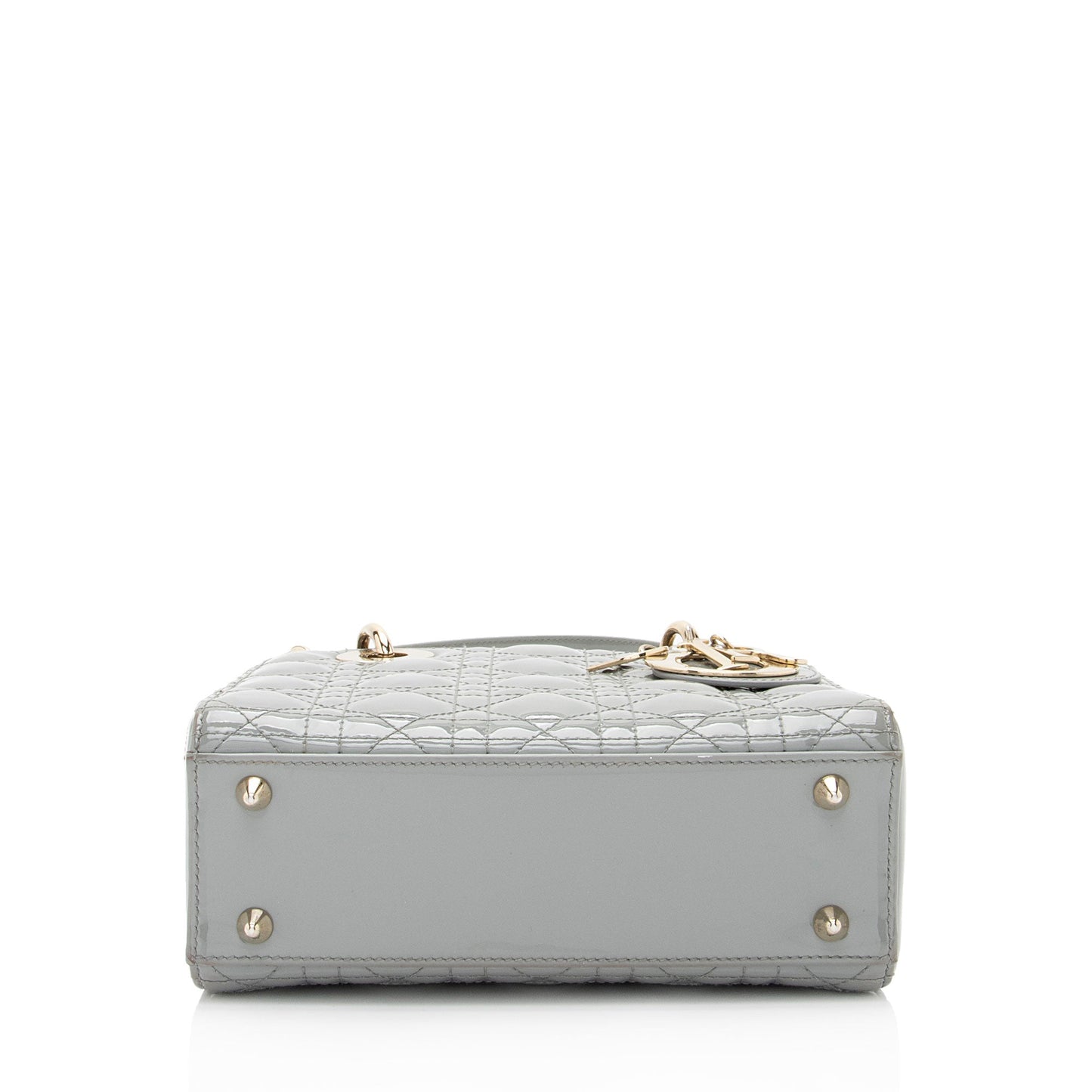 Dior Patent Leather Dior Small Tote (SHF-fRTMgi)