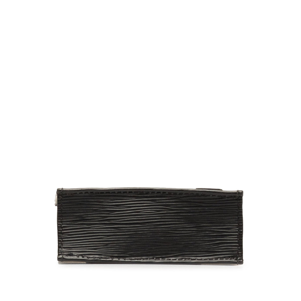 Black Louis Vuitton Epi Petit Sac Plat Satchel