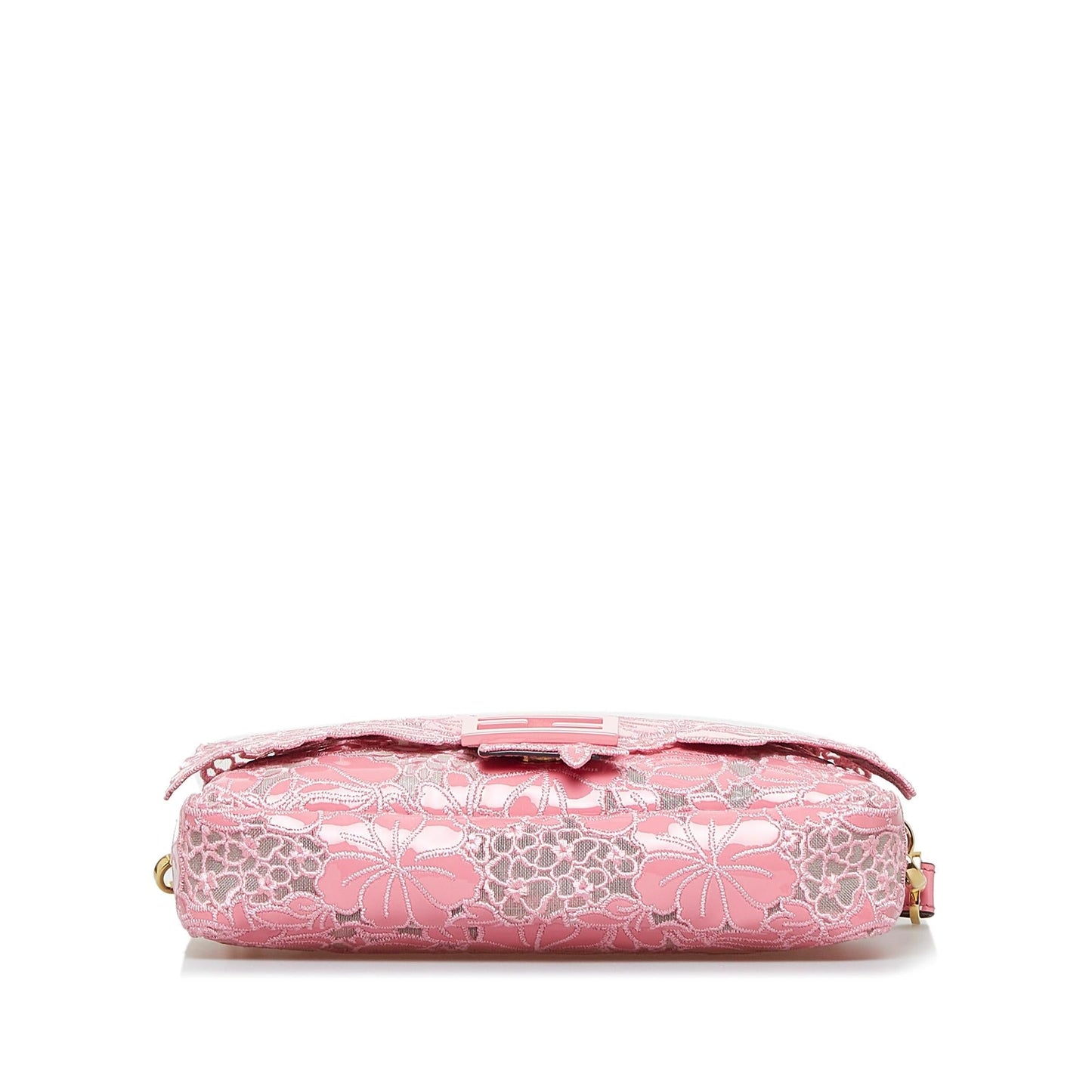 Fendi Embroidered Lace Baguette (GlR2r8)