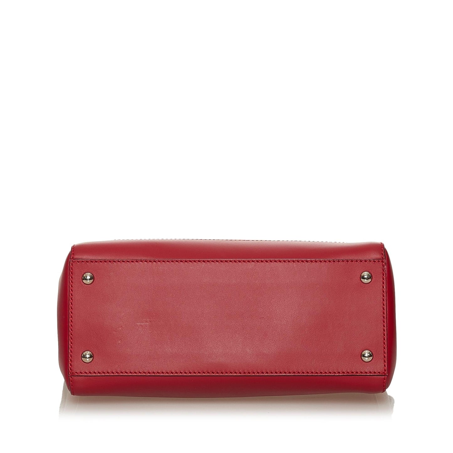Fendi Large DotCom Leather Satchel (eJmOzi)