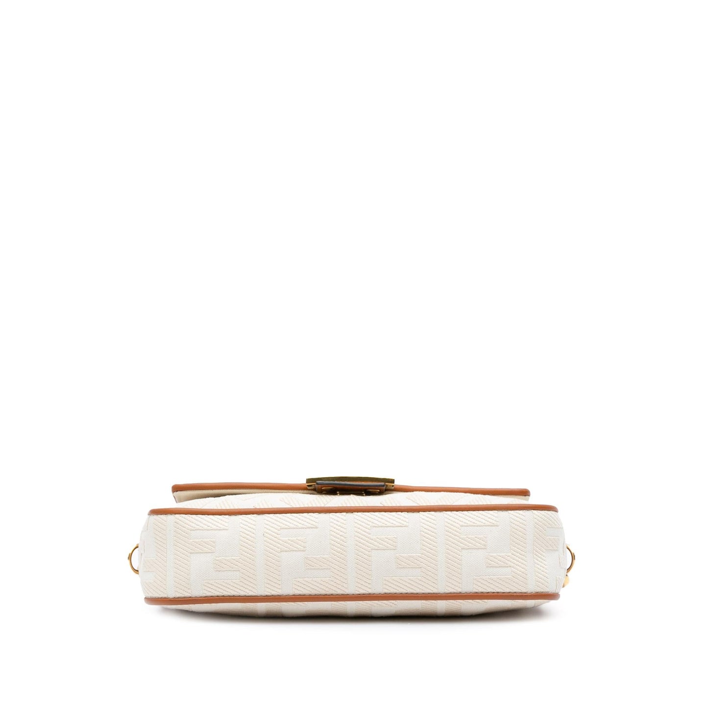Fendi Medium Embroidered Canvas Baguette (fN5sXf)