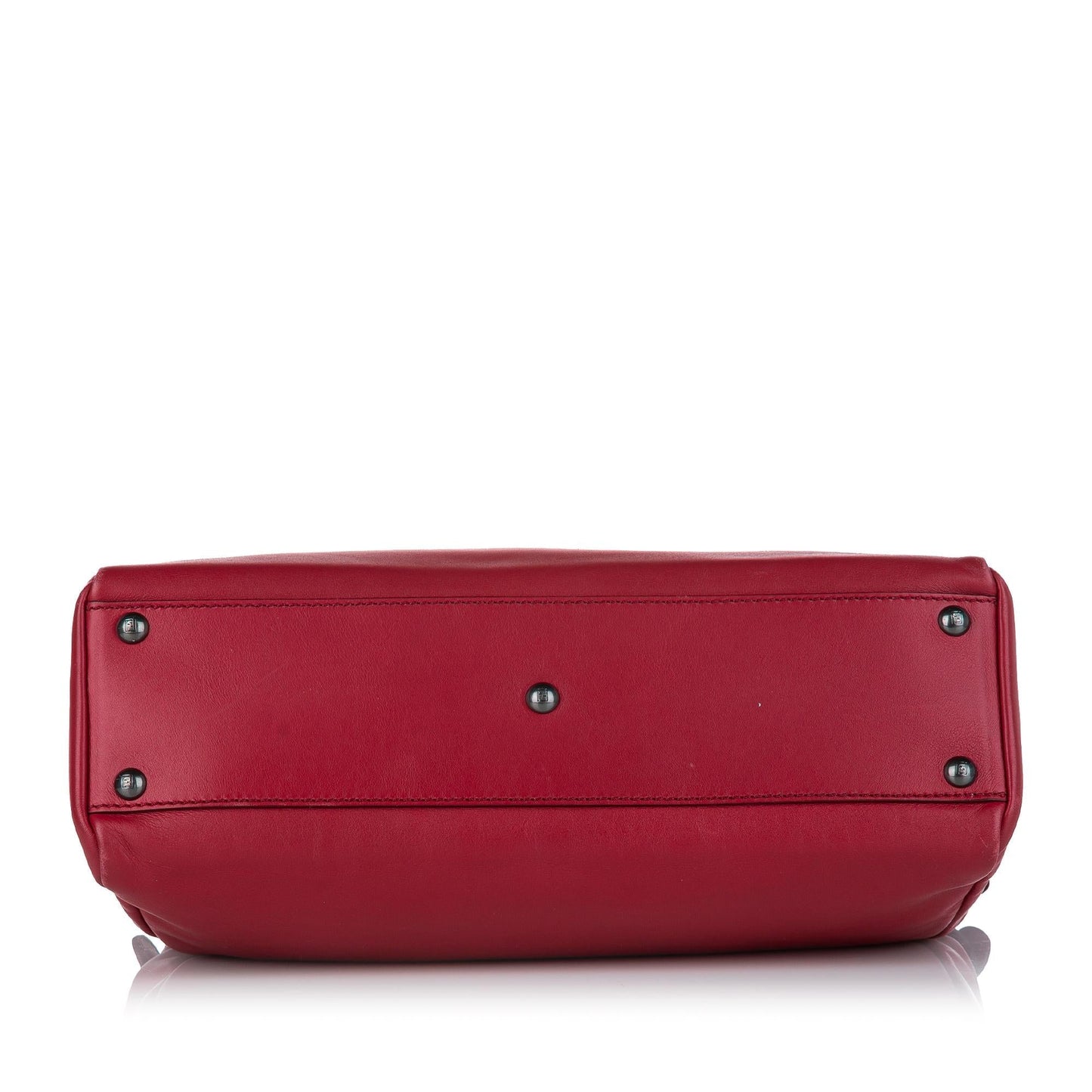 Fendi Peekaboo Leather Satchel (23909)
