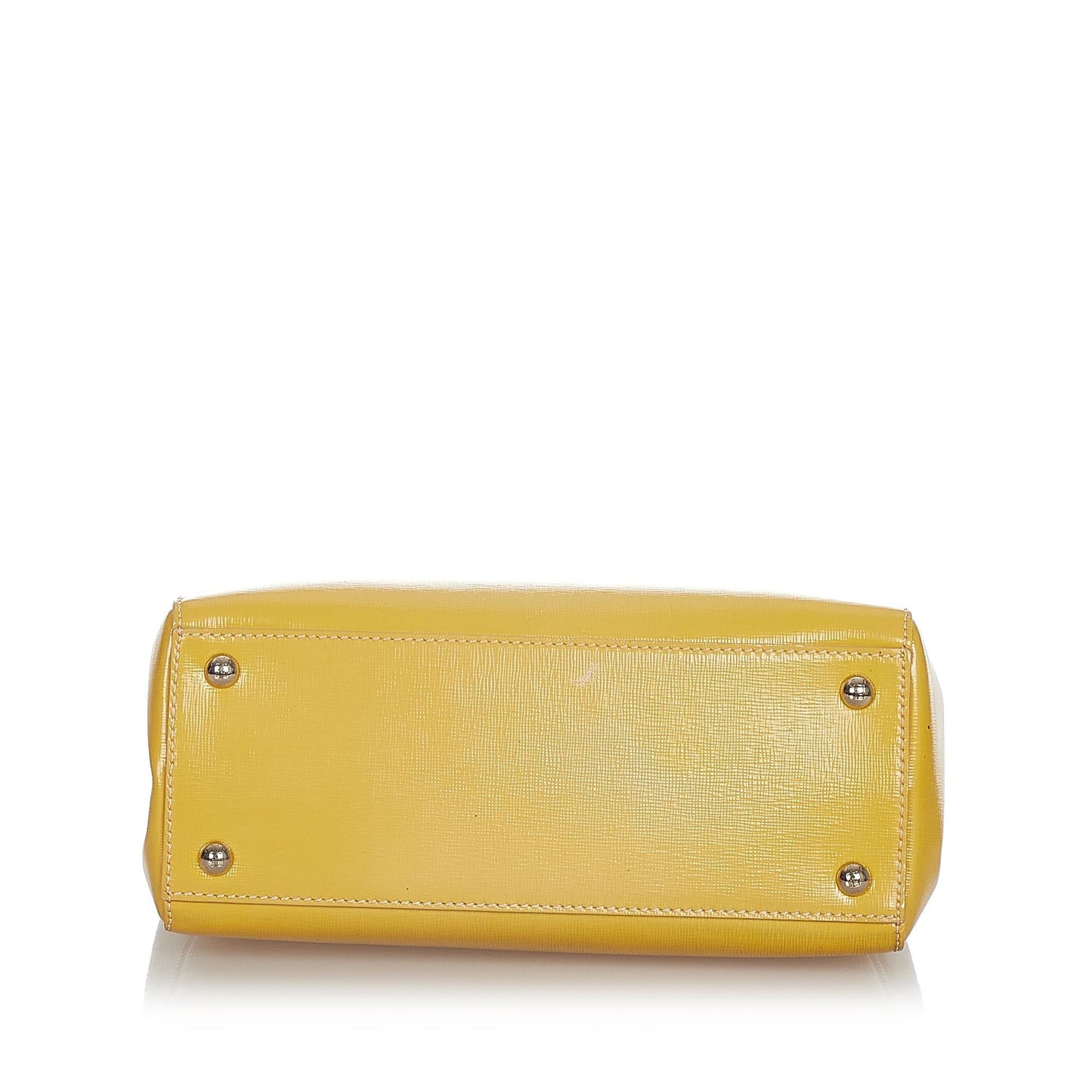 Fendi Petit 2Jours Leather Handbag (23588)