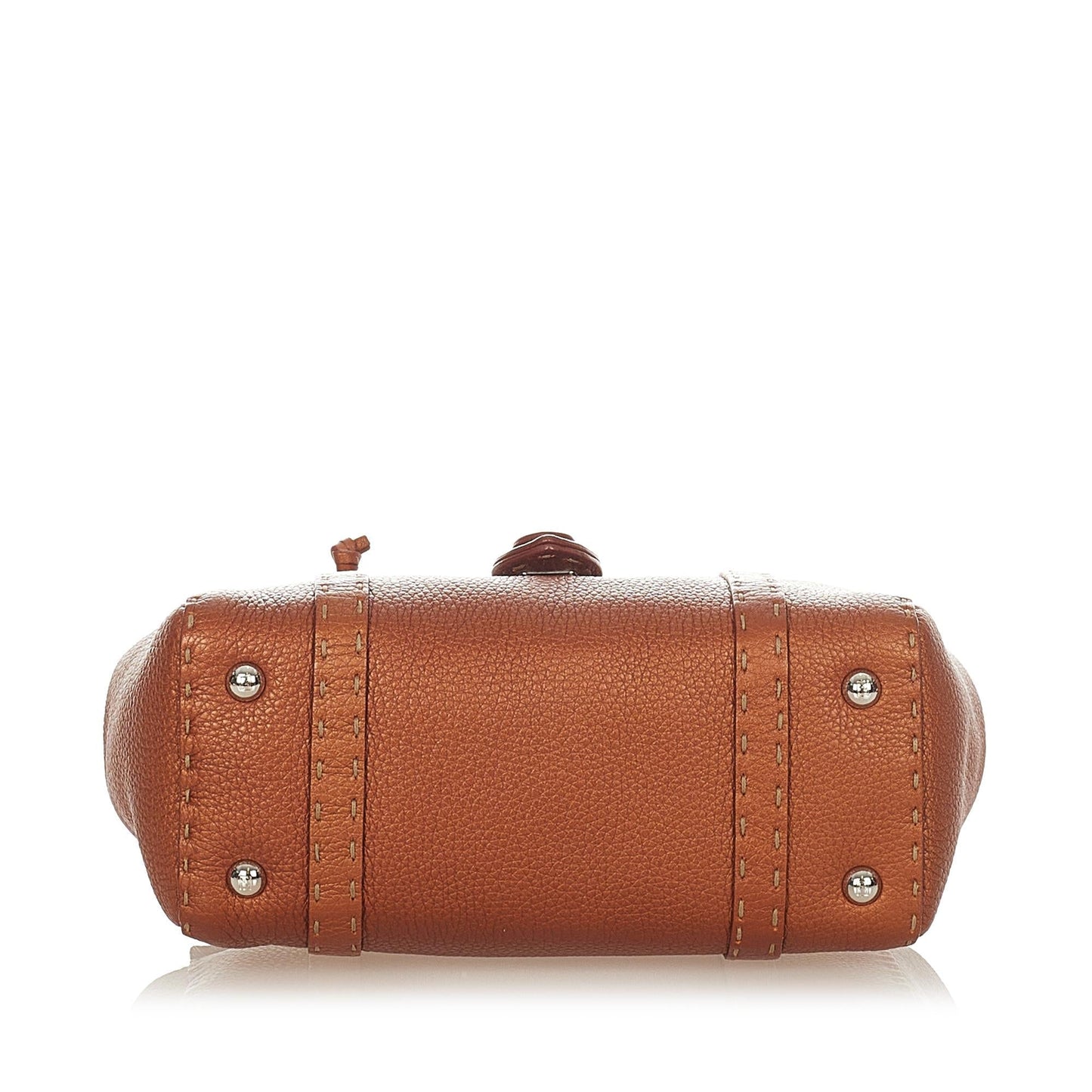 Fendi Selleria Linda Leather Handbag (37199)