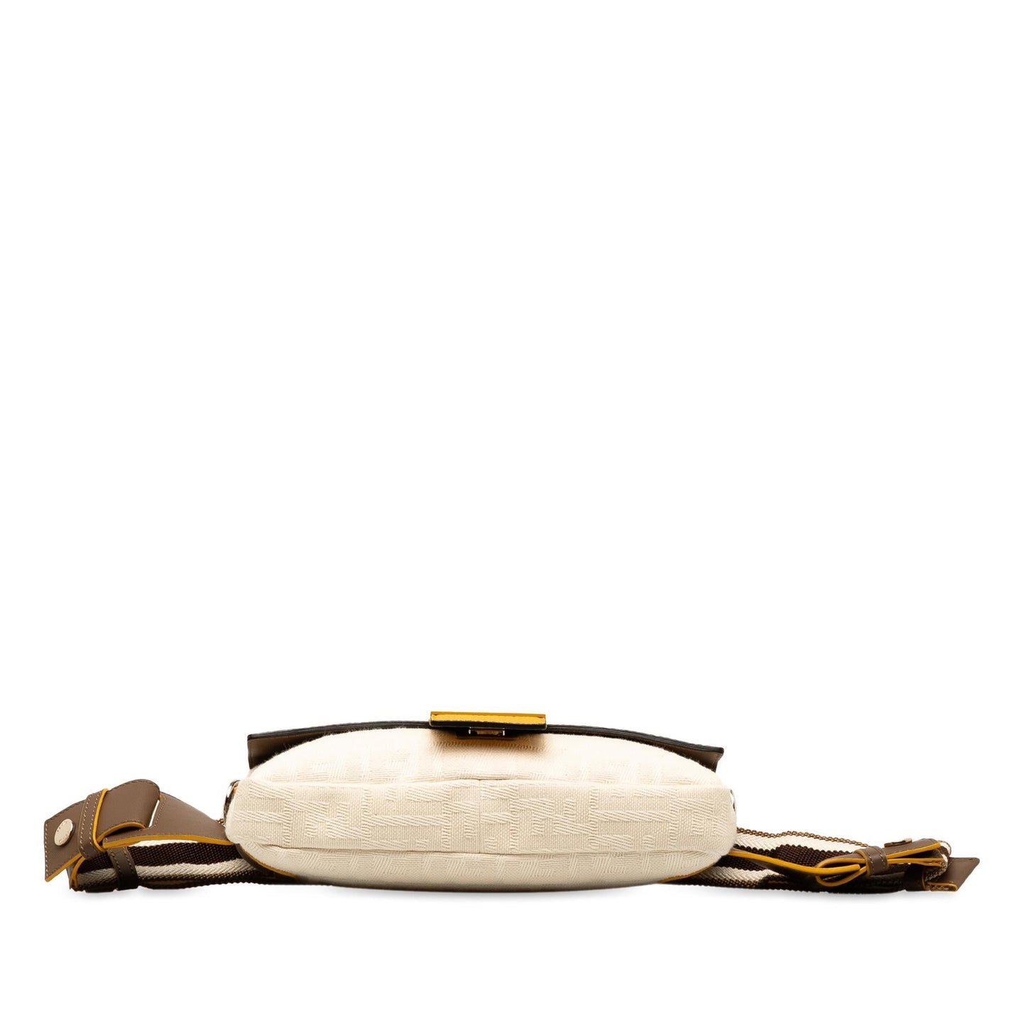 Fendi Zucca Canvas and Leather Convertible Baguette (KaNFYi)