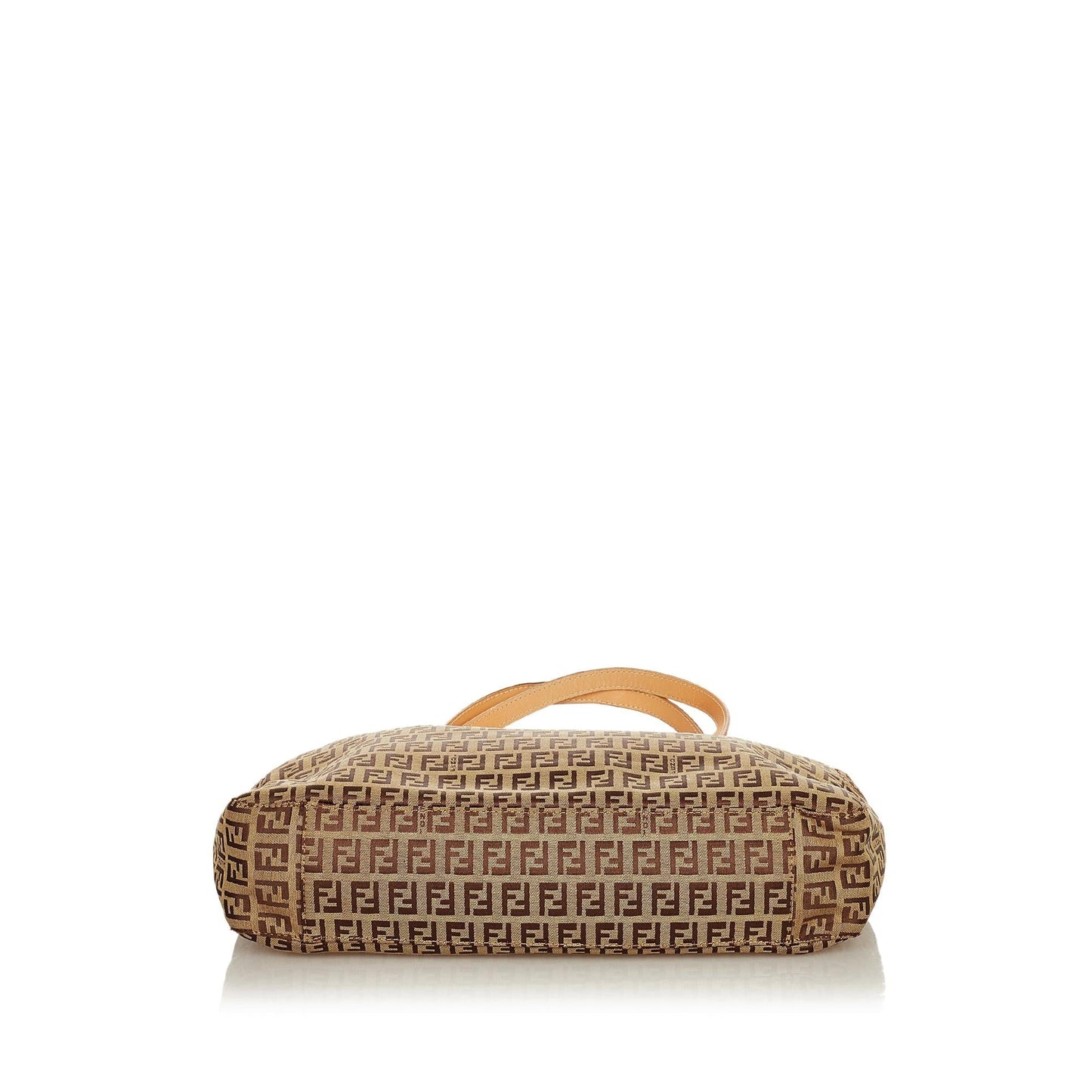 Fendi Zucchino Canvas Shoulder Bag (25645)