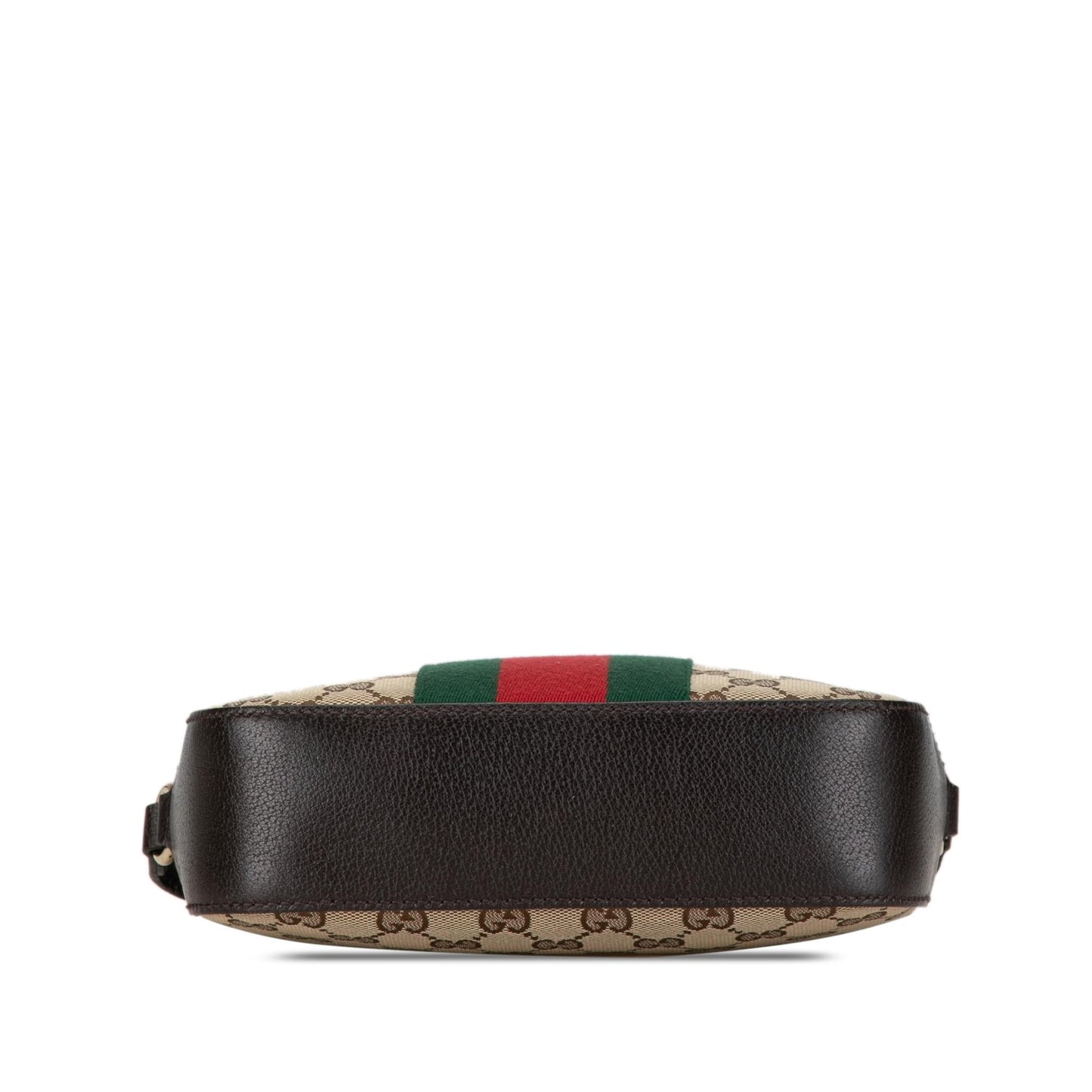 Gucci GG Canvas Webby Bee Crossbody (SHG-5e2Nmh)