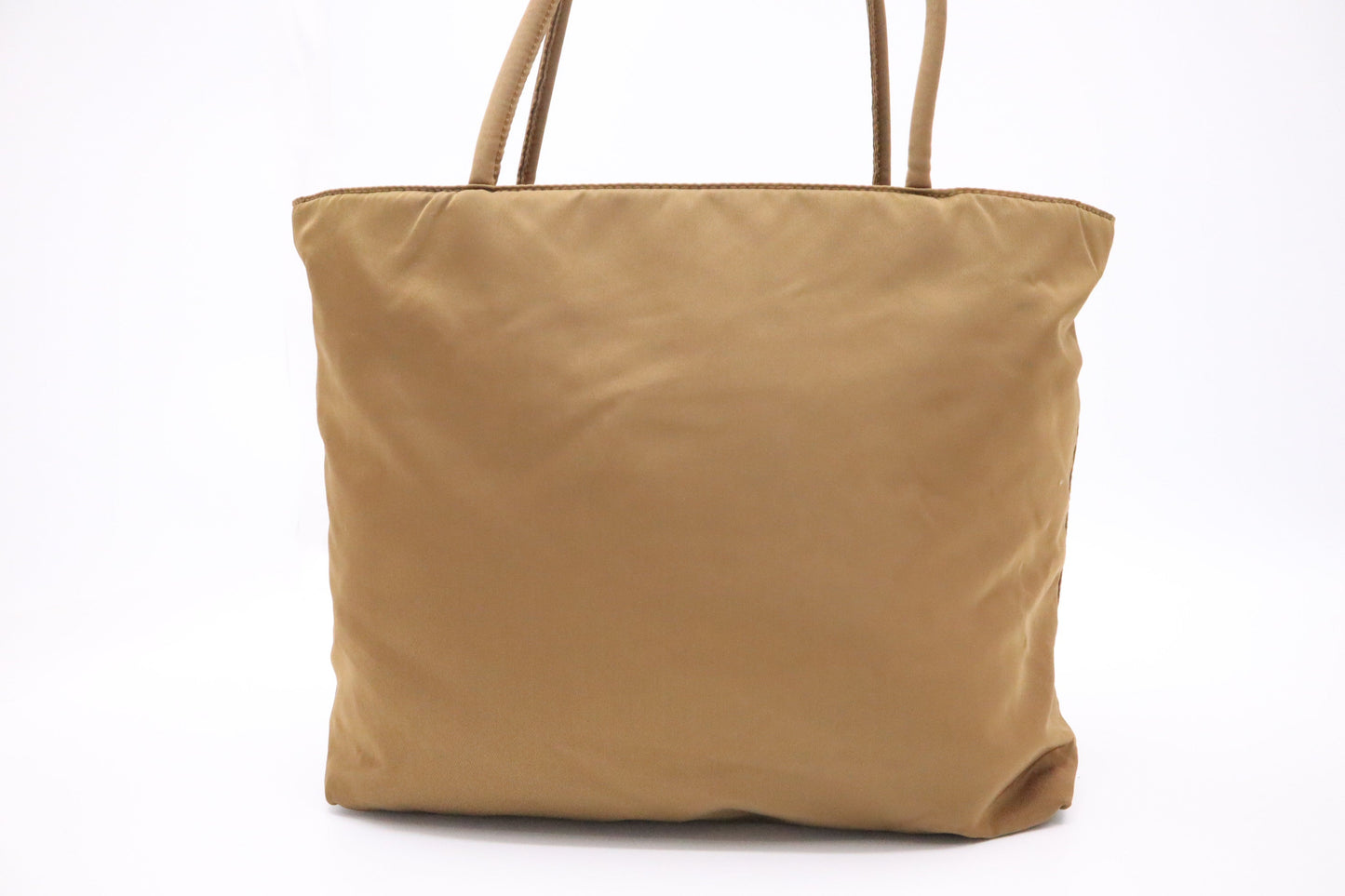 Prada handbag in Bronze Nylon Canvas