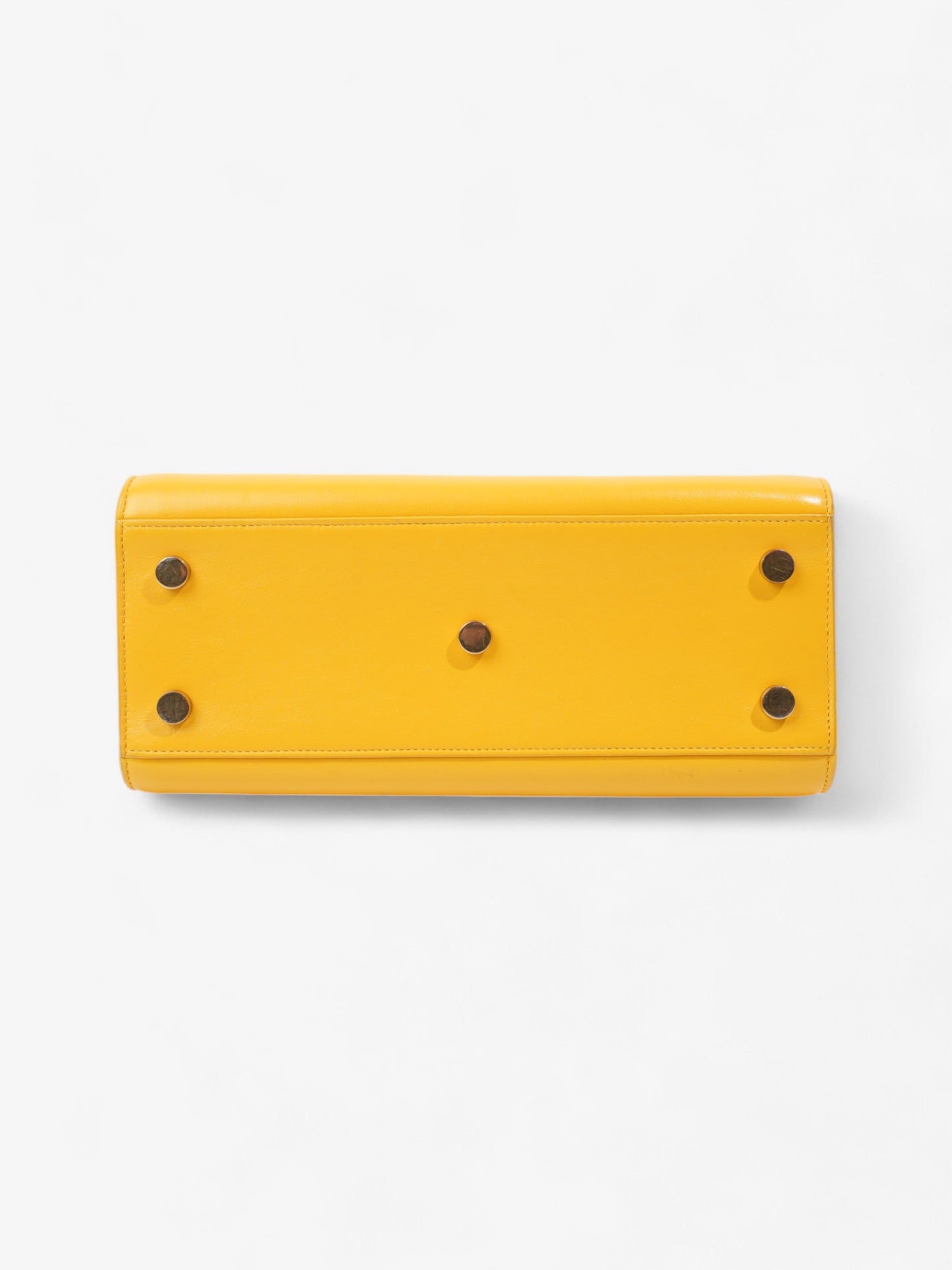 Saint Laurent Sac De Jour Yellow Leather Baby