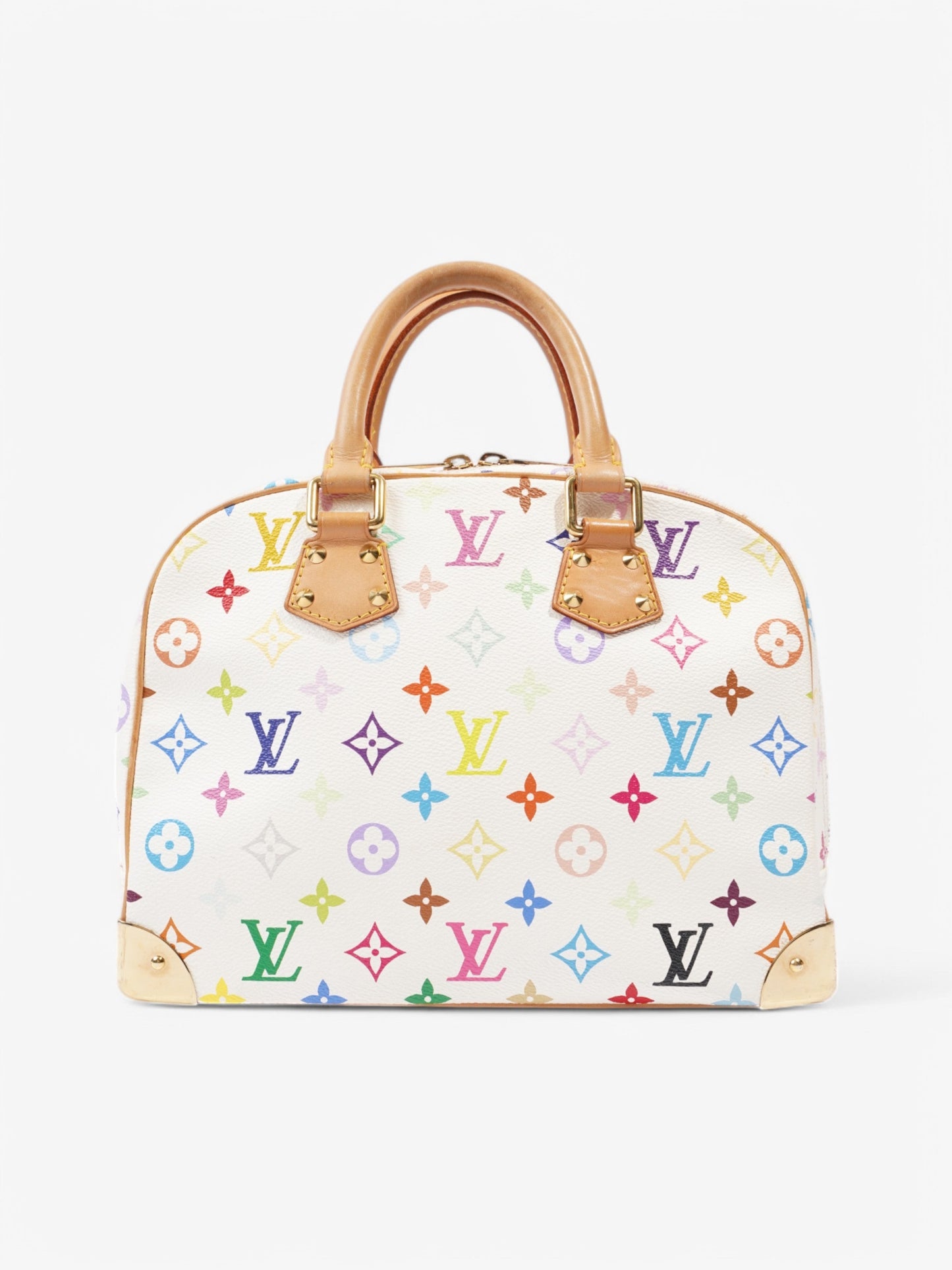 Louis Vuitton x Murakami Monogram Multicolor Trouville Bag White / Multicolour Coated Canvas