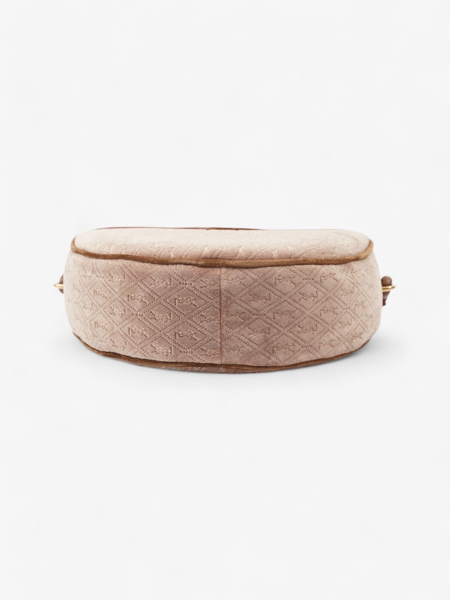 Saint Laurent Le Monogramme CÃÂur Brown / Beige Velvet