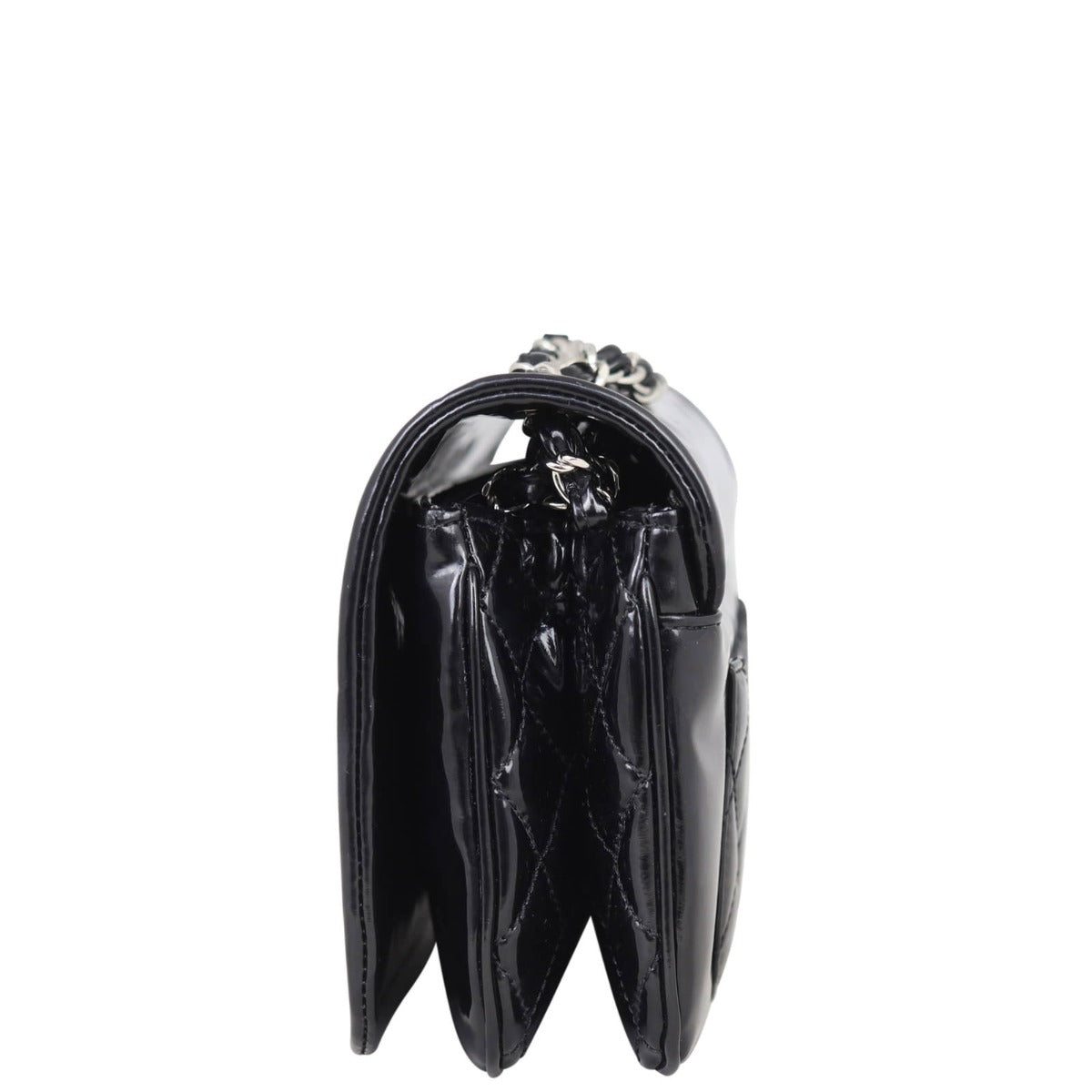 Chanel CC Vinyl Lipstick Ligne Flap Bag