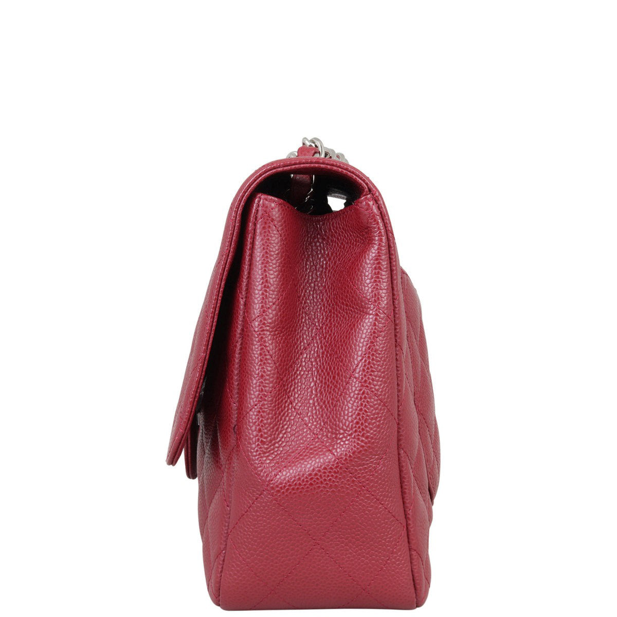 Chanel Classic Single Flap Jumbo | Burgundy