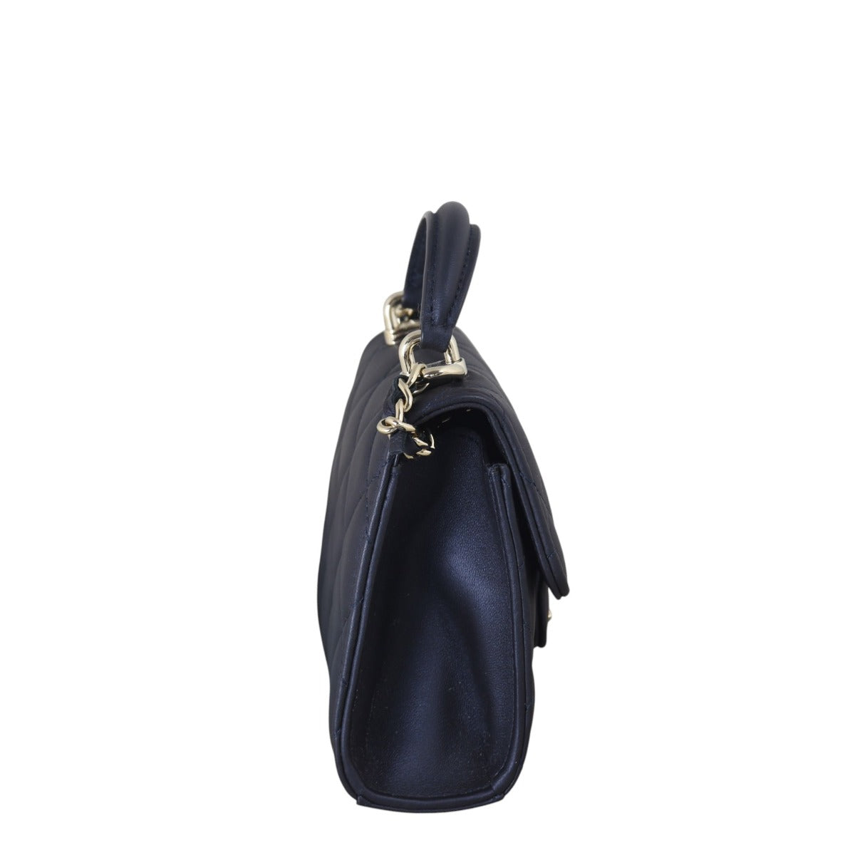 Chanel CC Top Handle Clutch on Chain