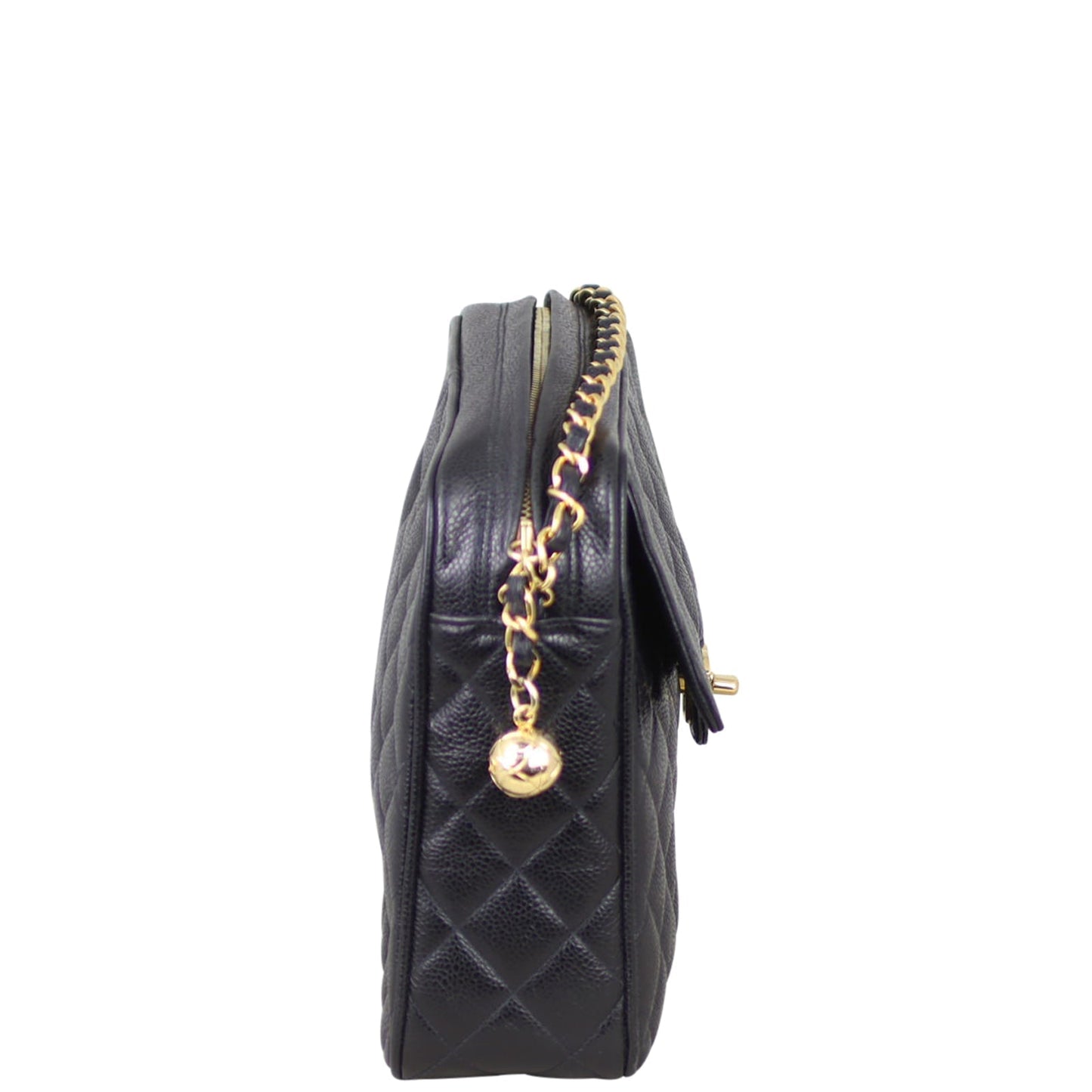 Chanel CC Quilted Flap Camera Bag