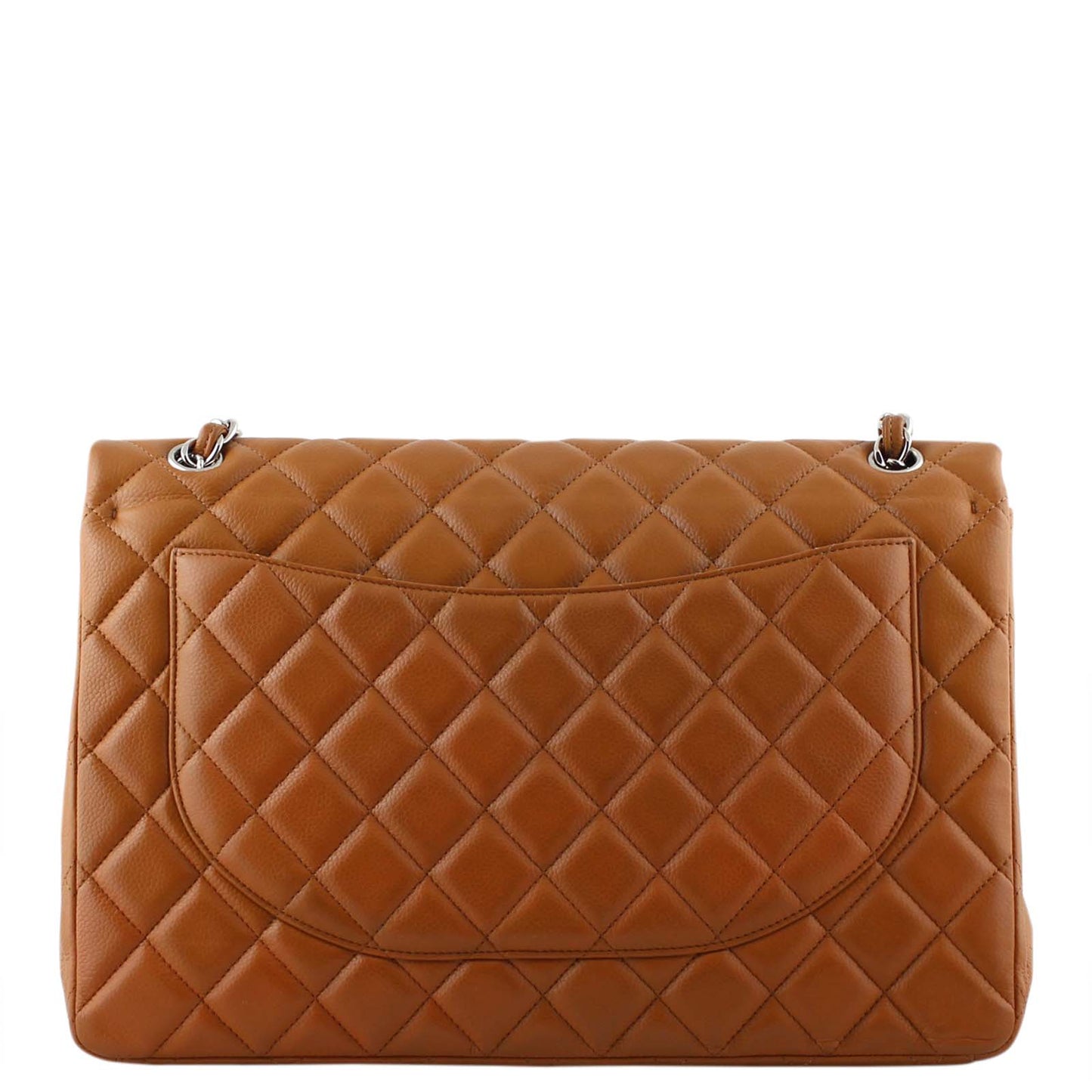 Chanel Classic Double Flap Maxi | Tan