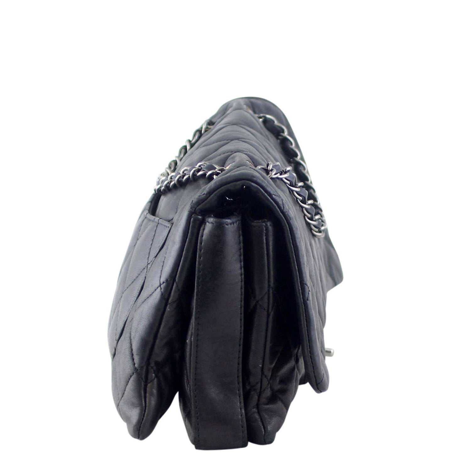 Chanel Soft Quilted Three-Pouch Flap Bag