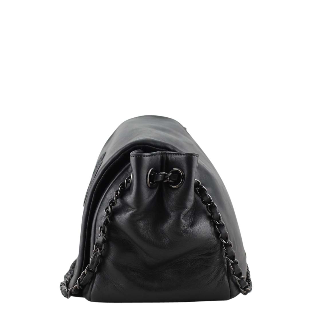 Chanel Studded Accordion Flap Bag