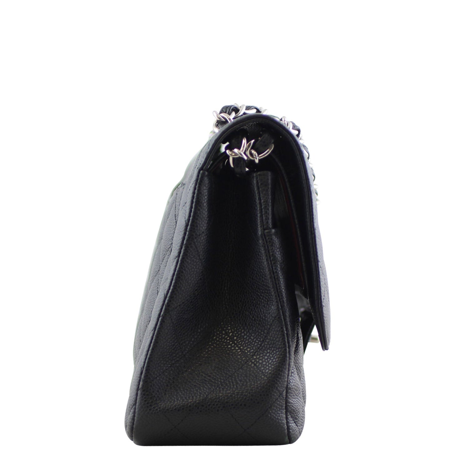 Chanel Classic Double Flap Jumbo | Black Caviar 16 Series