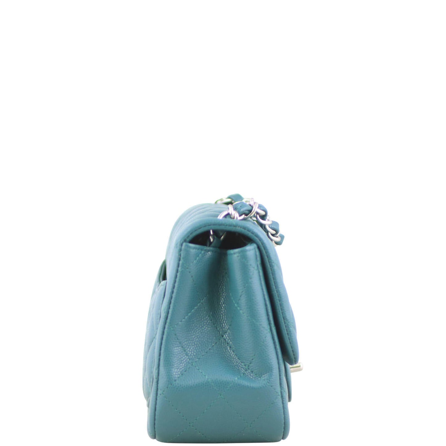 Chanel Classic Flap Mini Square | Dark Teal
