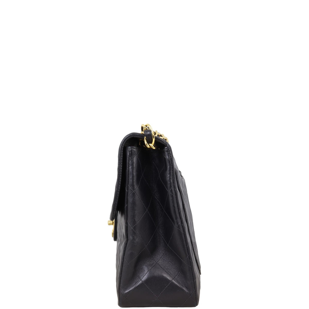 Chanel Maxi Jumbo XL Single Flap | Black