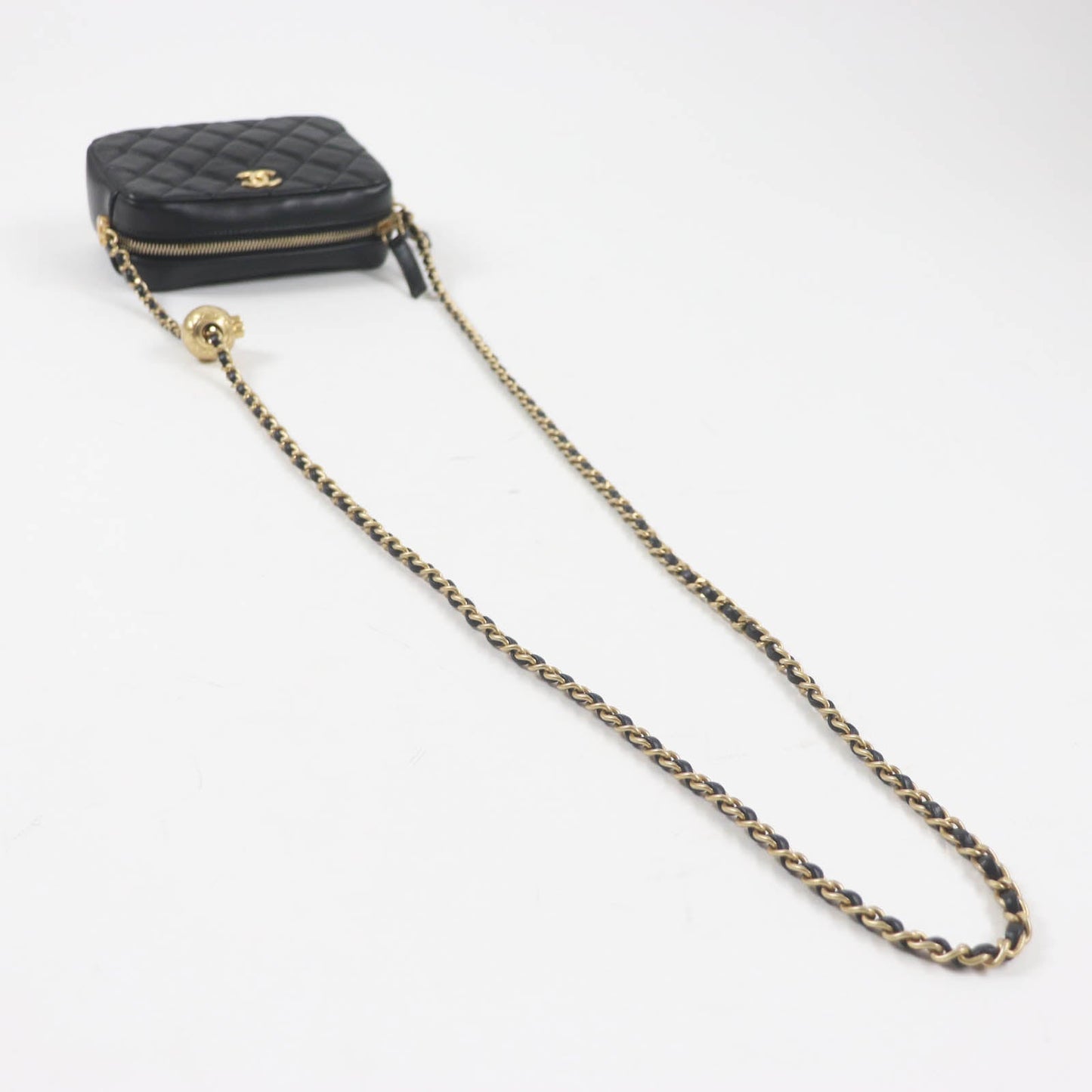 Chanel Lambskin Matrasse Camera Bag Classic Flap