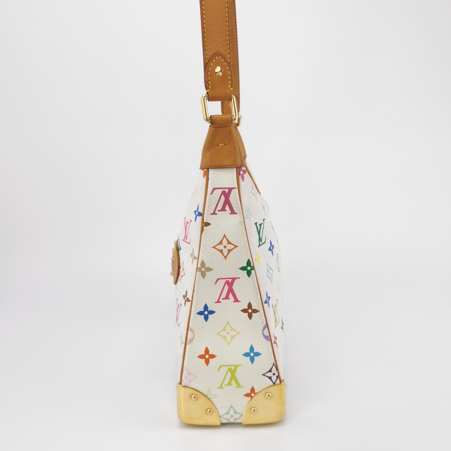 Louis Vuitton x Takashi Murakami Boulogne Medium Hobo Shoulder Bag