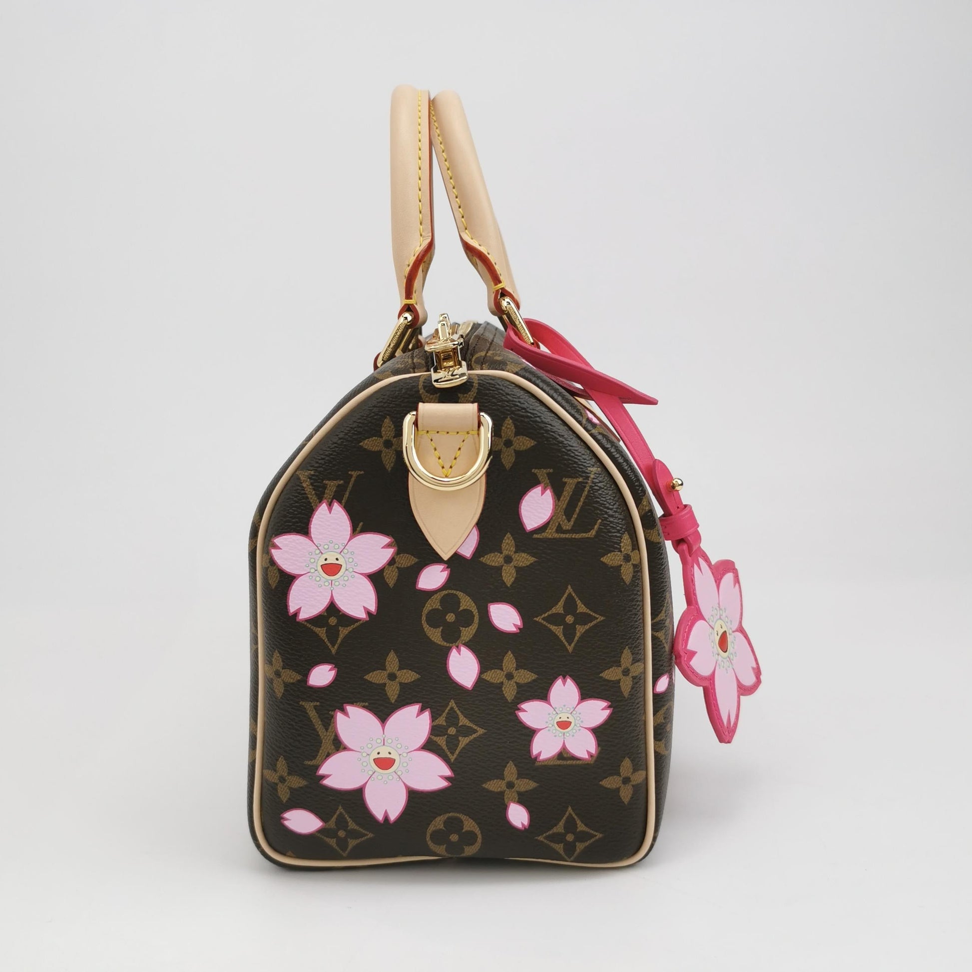 Louis Vuitton x Takashi Murakami Cherry Blossoms on Monogram Crossbody Bag