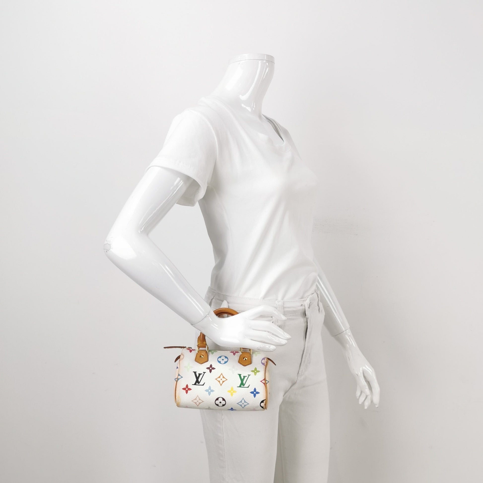 Louis Vuitton x Takashi Murakami Nano Boston Top Handle Bag