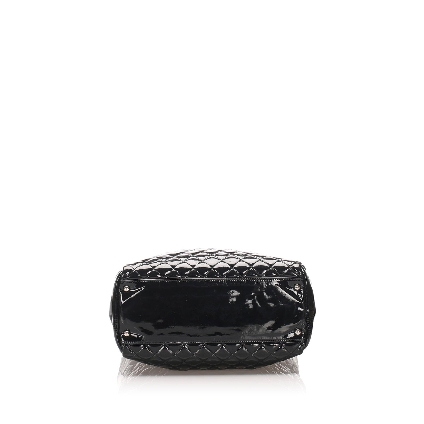 Chanel Matelasse Patent Leather Tote bag Black